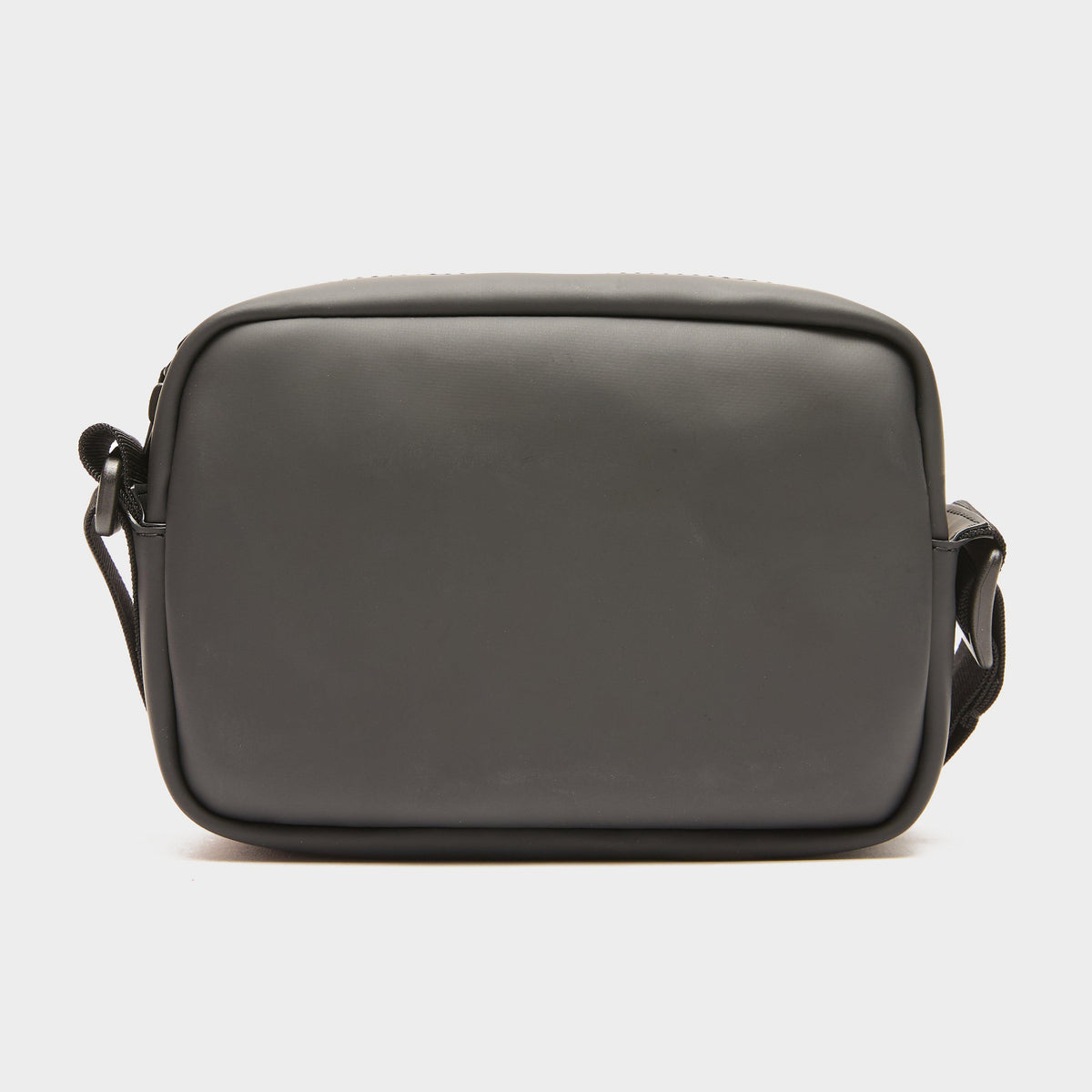 Rubberised Mini Crossbody Black