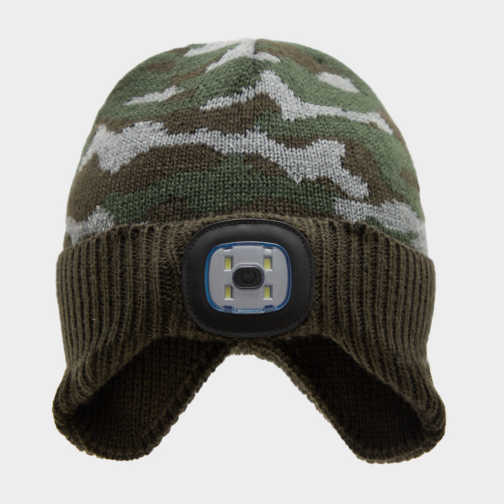 Arran Ear Cover LED Hat Camo