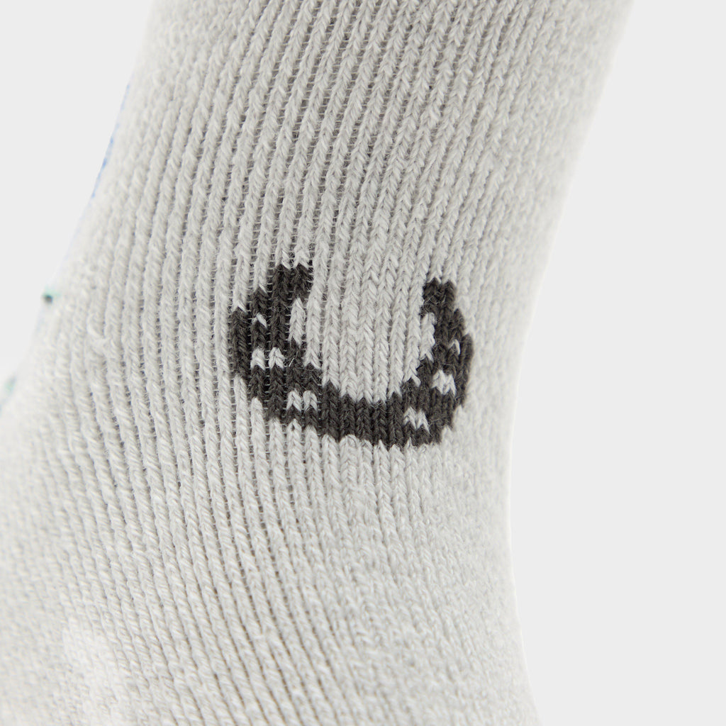 Womens Fontwell Socks Grey Horseshoes