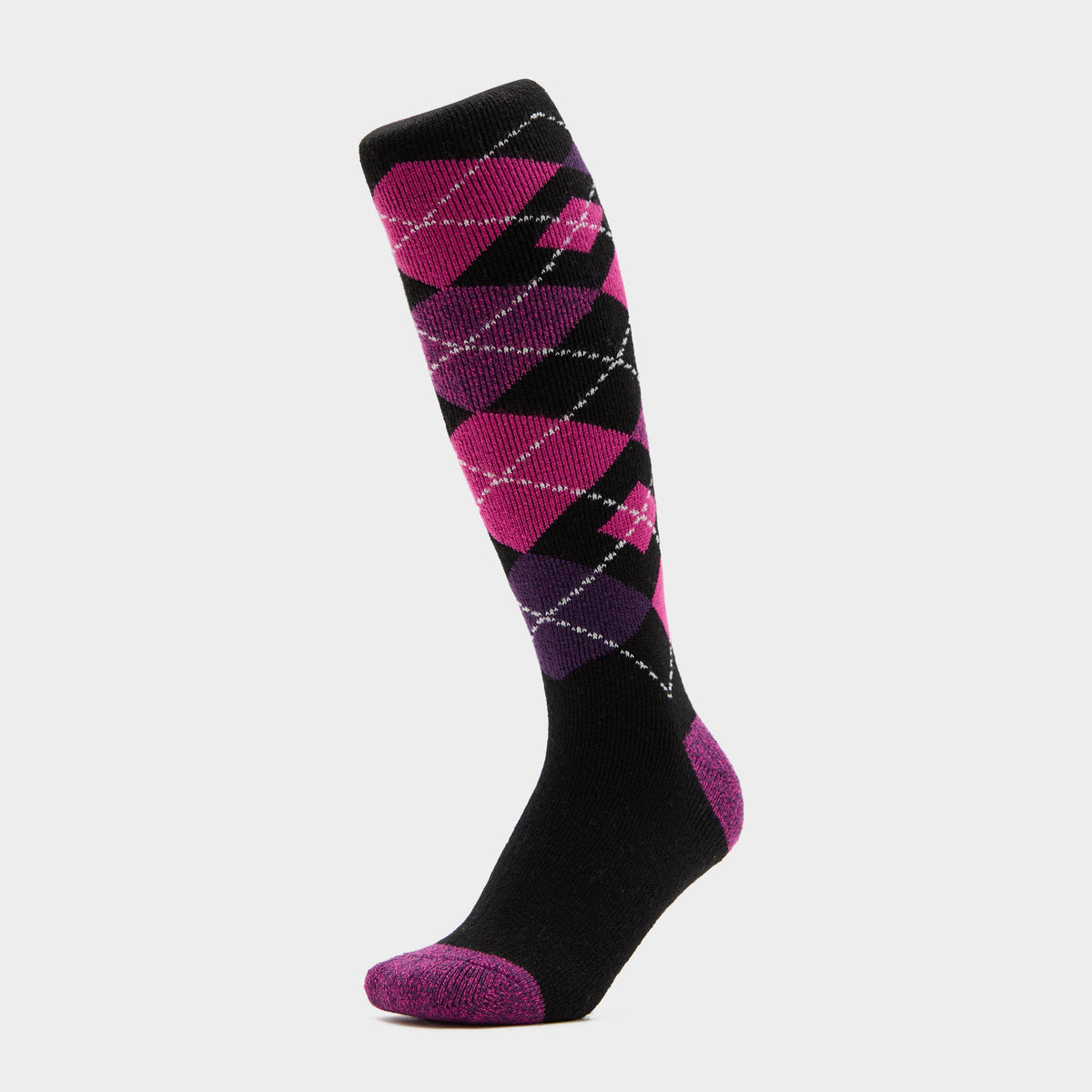 Womens Melrose Socks Black/Pink