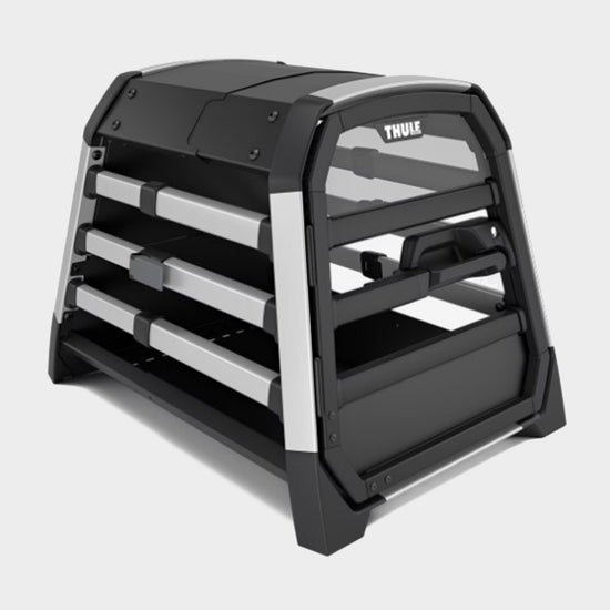 Allax Car Dog Crate Black XS