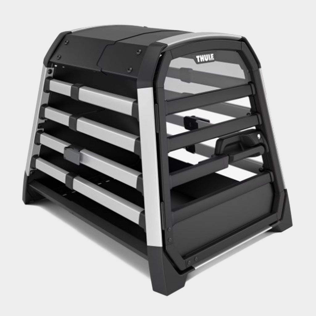 Allax Car Dog Crate Black S