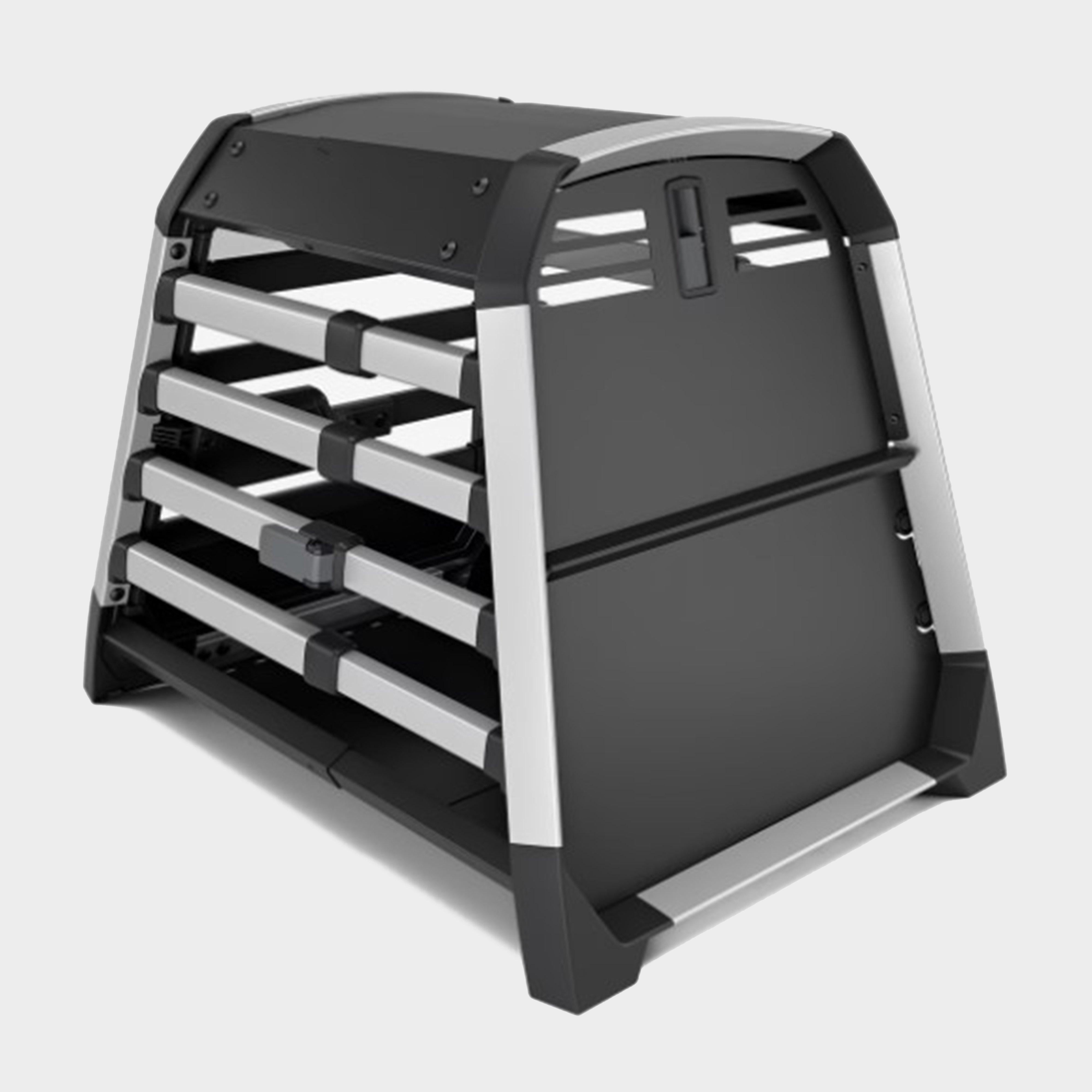 Allax Car Dog Crate Black S