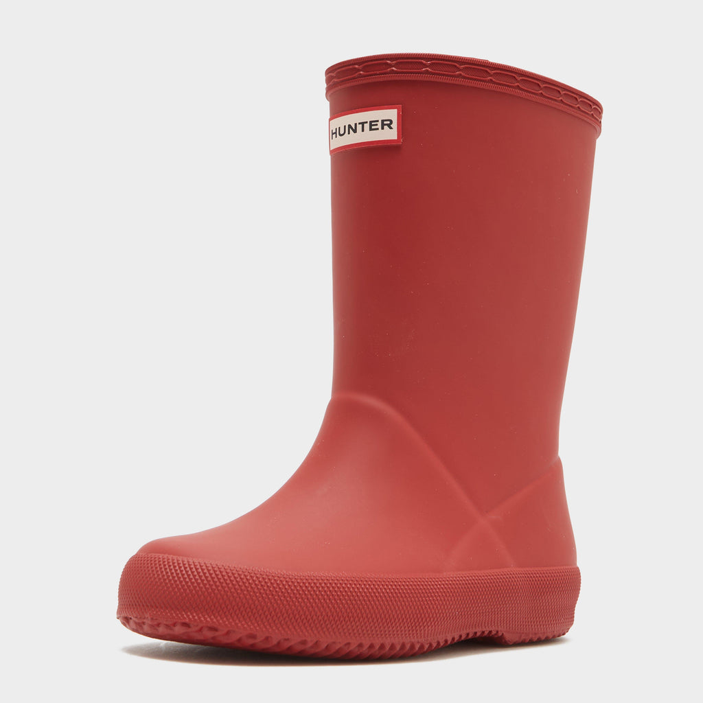 Kids First Classic Wellington Boots Military Red
