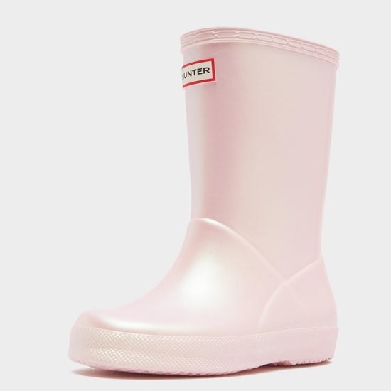 Kids First Classic Wellington Boots Bella Pink Pearl
