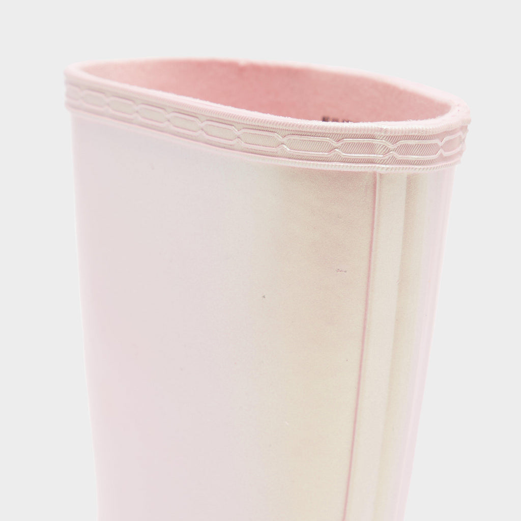 Kids First Classic Wellington Boots Bella Pink Pearl