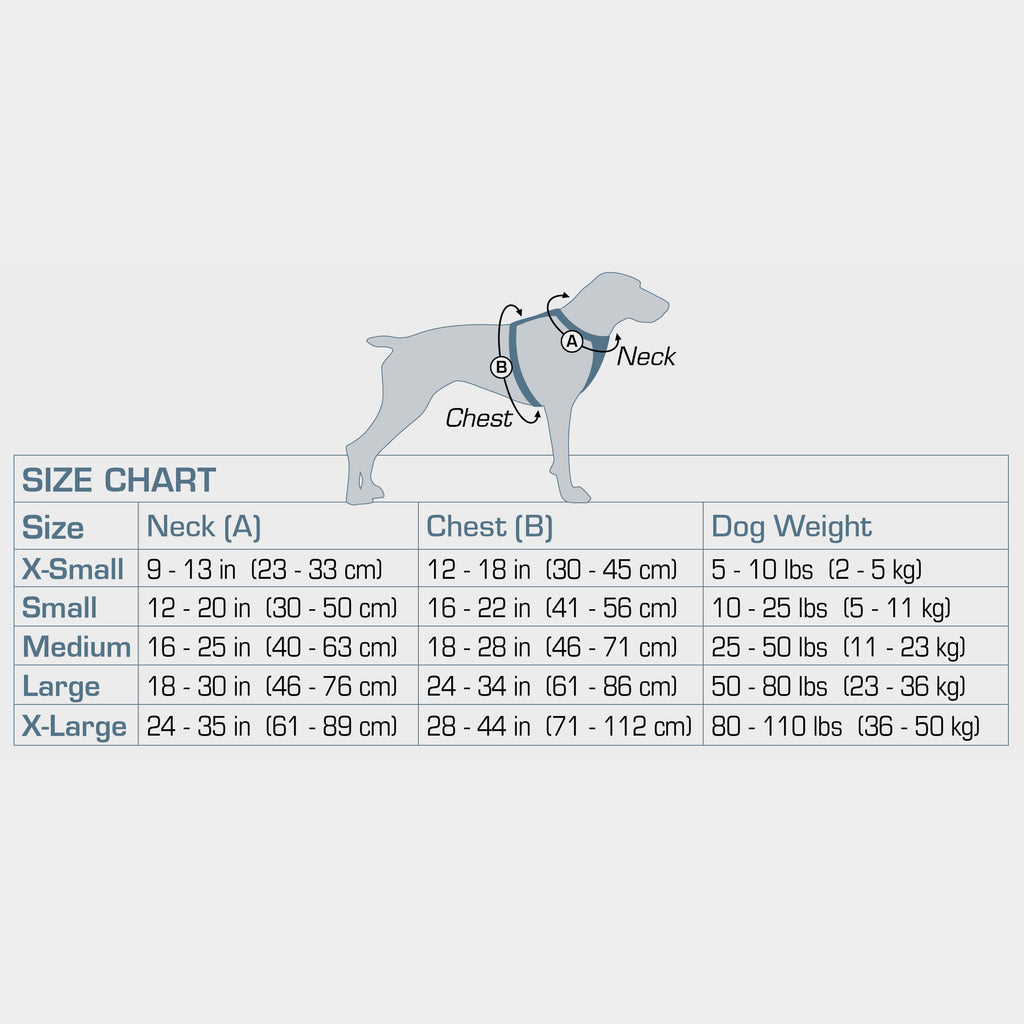 Journey Air Dog Harness Black/Grey