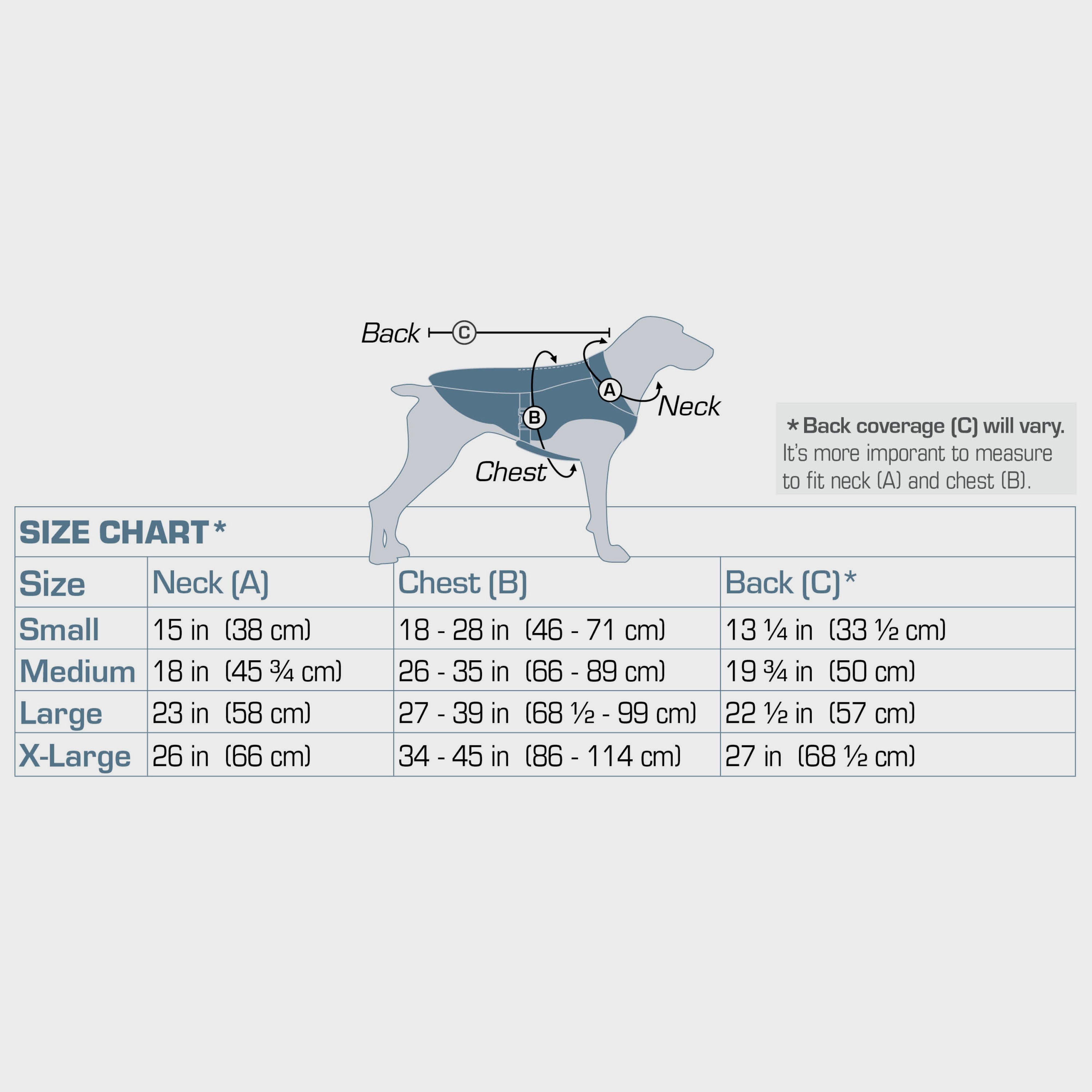 Dog Core Cooling Vest Blue