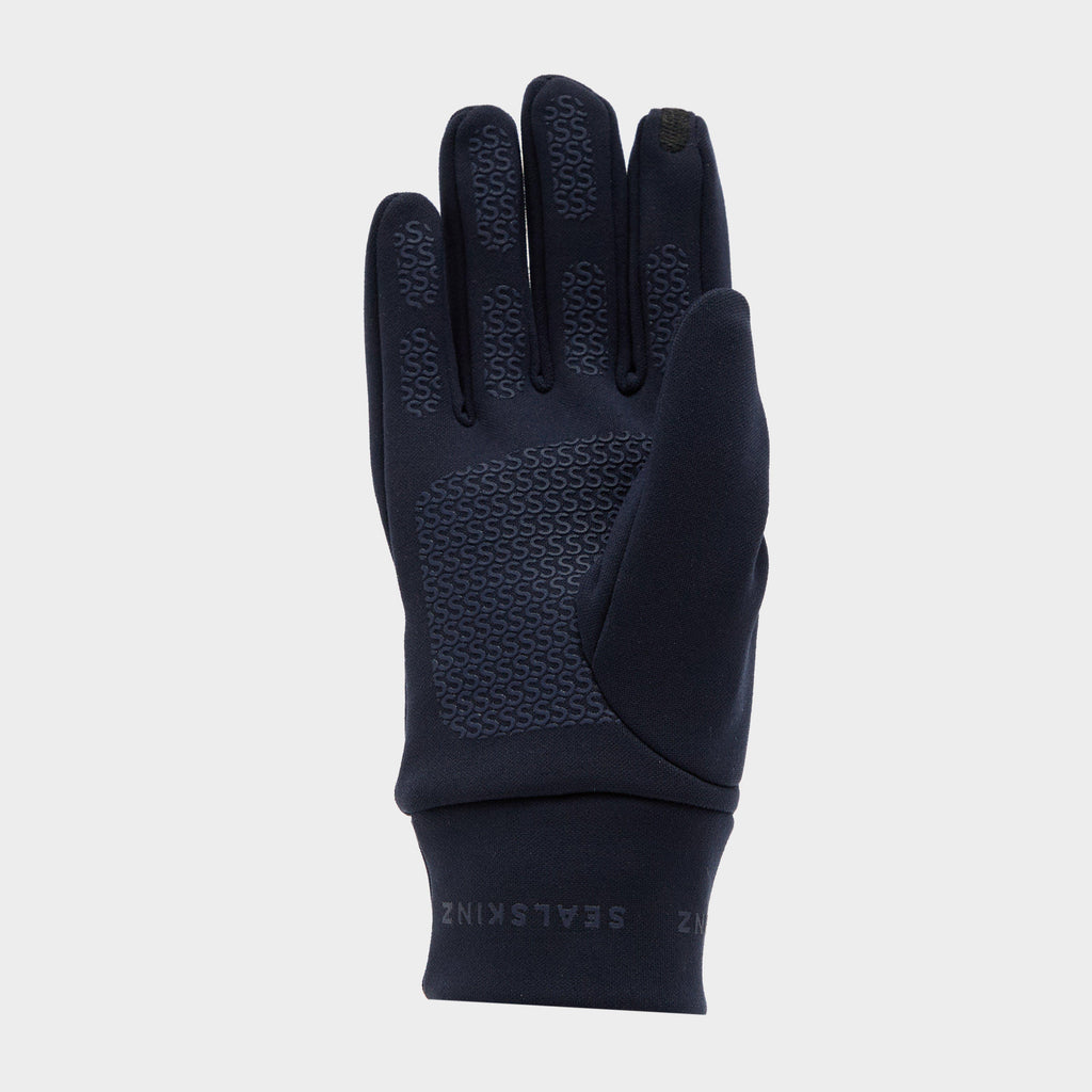 Unisex Acle Water Repellent Nanosealz™ Fleece Gloves Black