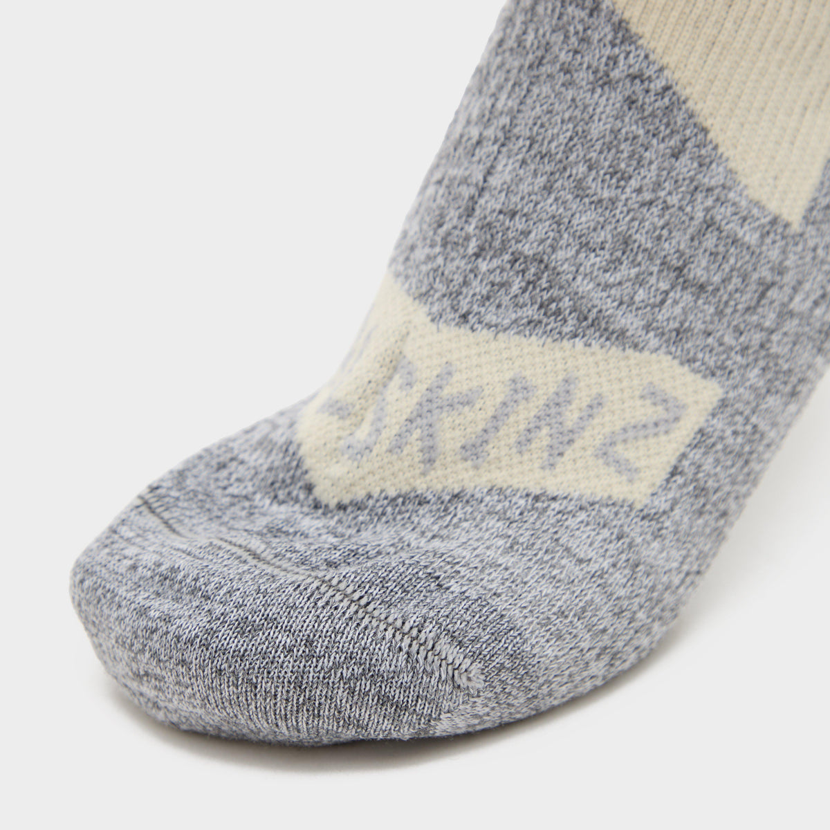 Raynham AQUASEALZ™ Waterproof All Weather Mid Length Socks Cream/Grey Marl