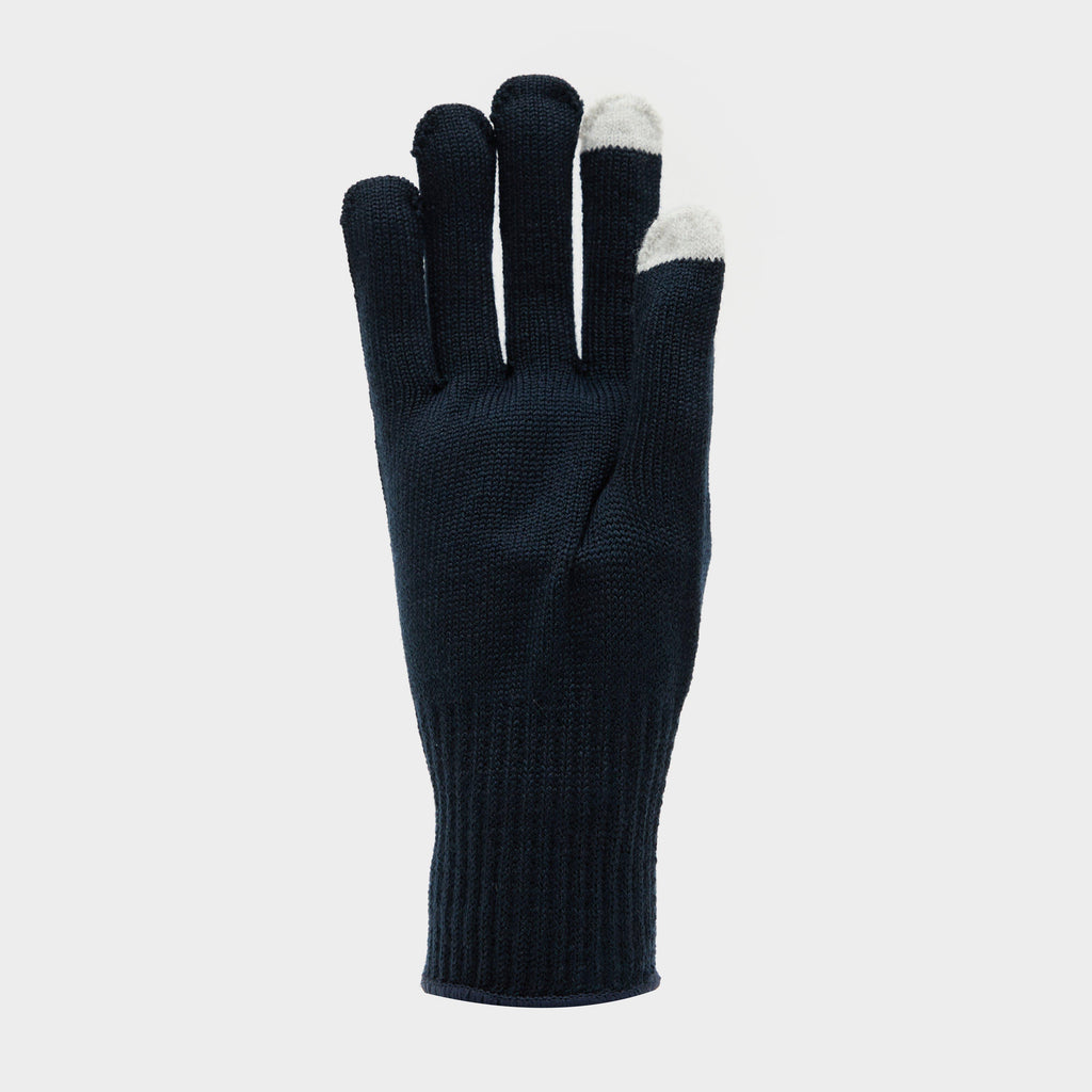 Mens Hanworth Merino Gloves Navy