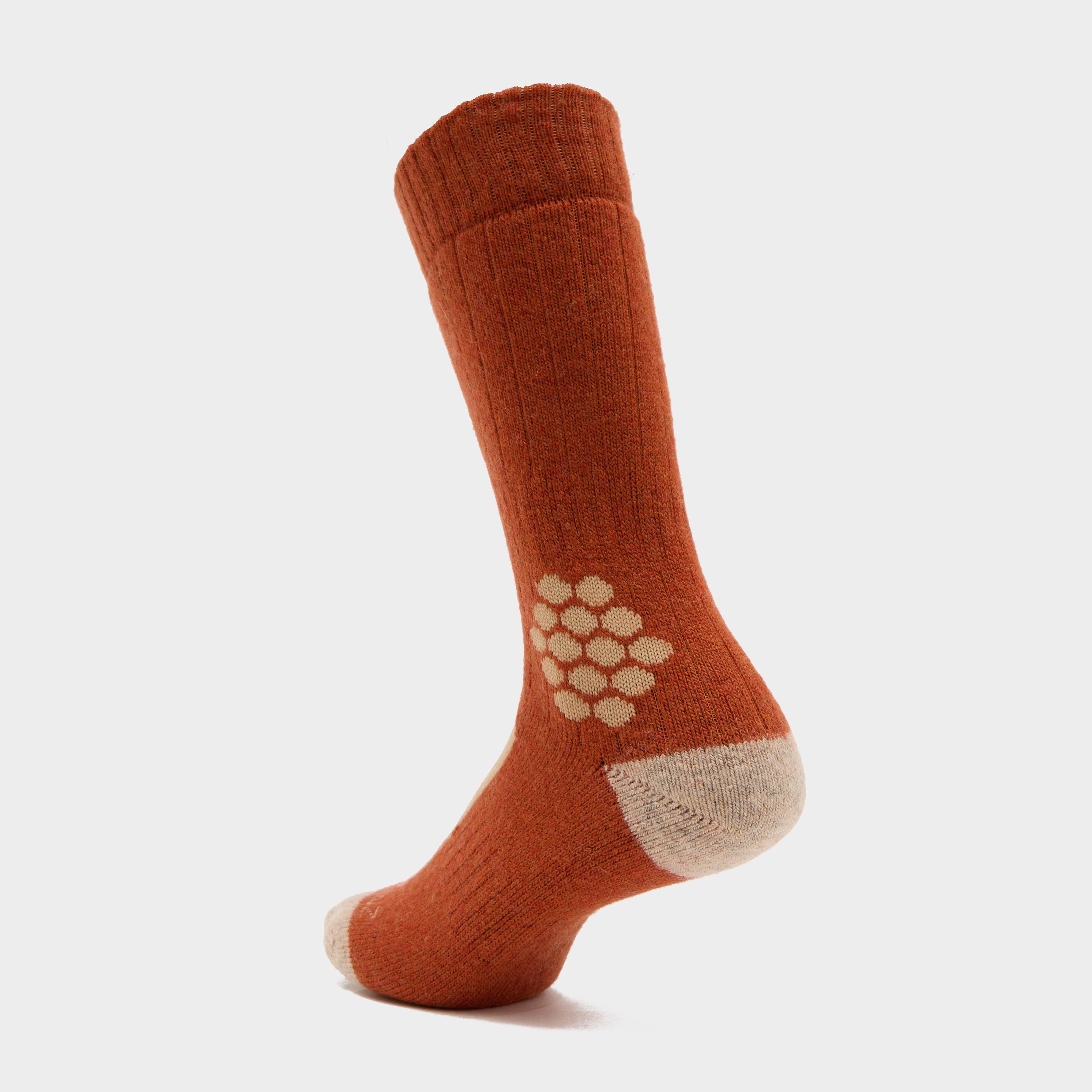 Scarning Recycled Wool and Cashmere Mid Length Colour Block Socks