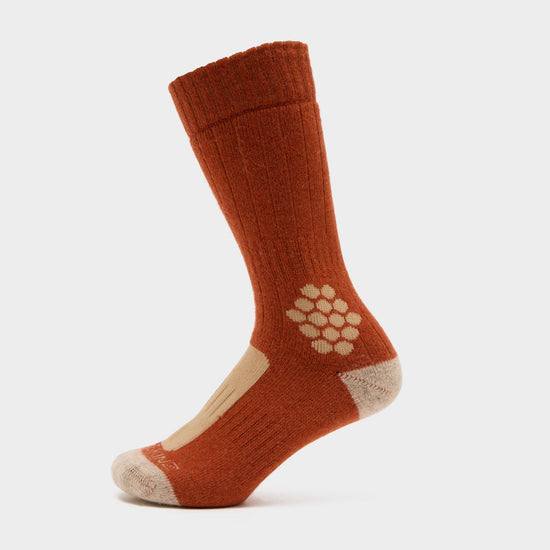 Scarning Recycled Wool and Cashmere Mid Length Colour Block Socks