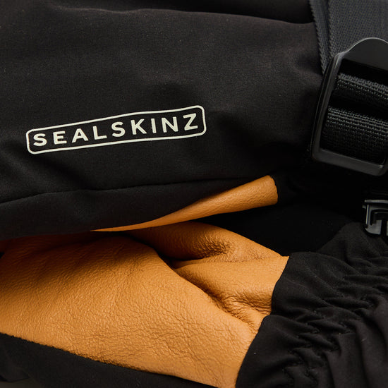 Fransham Waterproof Thermal Ski Gauntlet Gloves Black