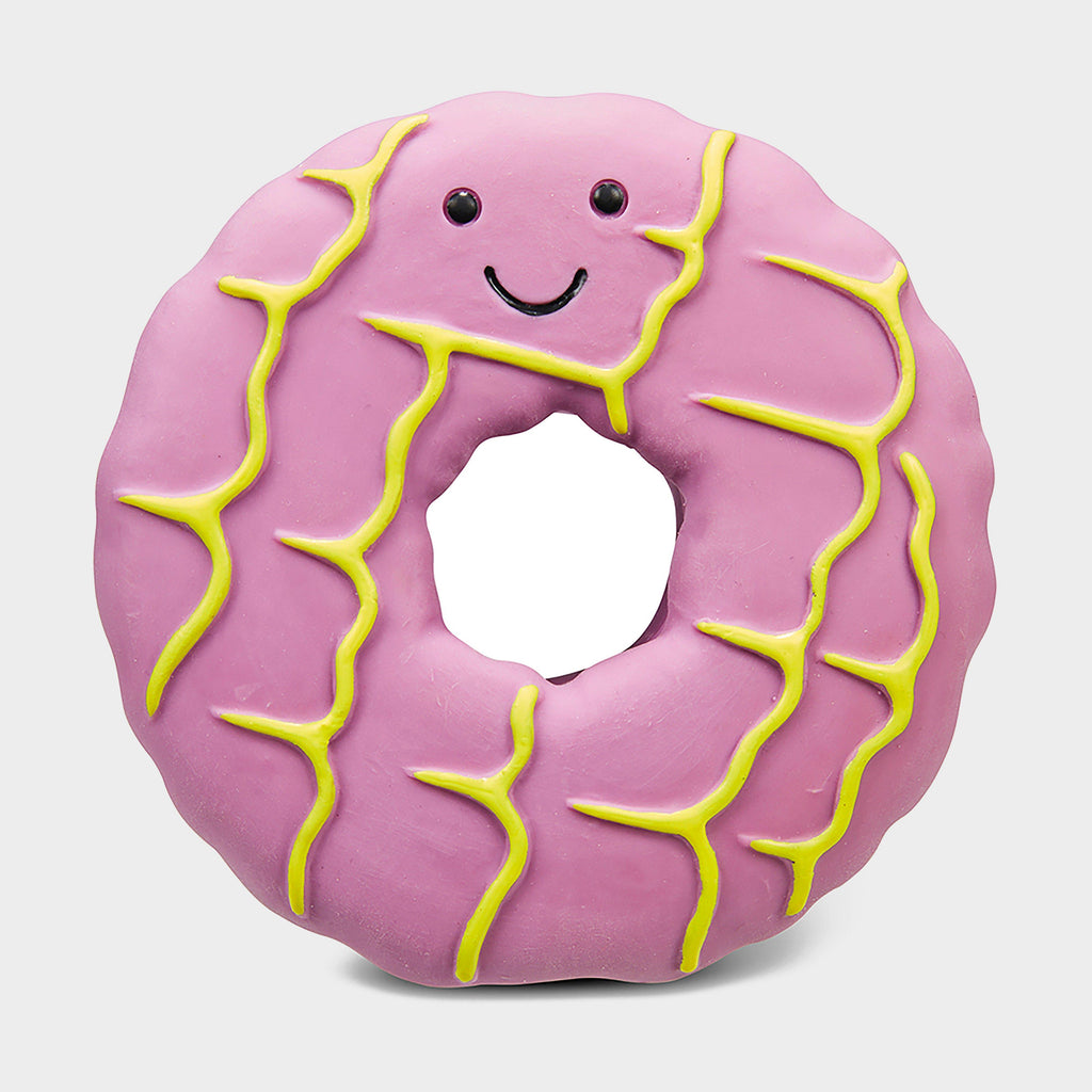 Iced Ring Biscuit Latex Dog Toy