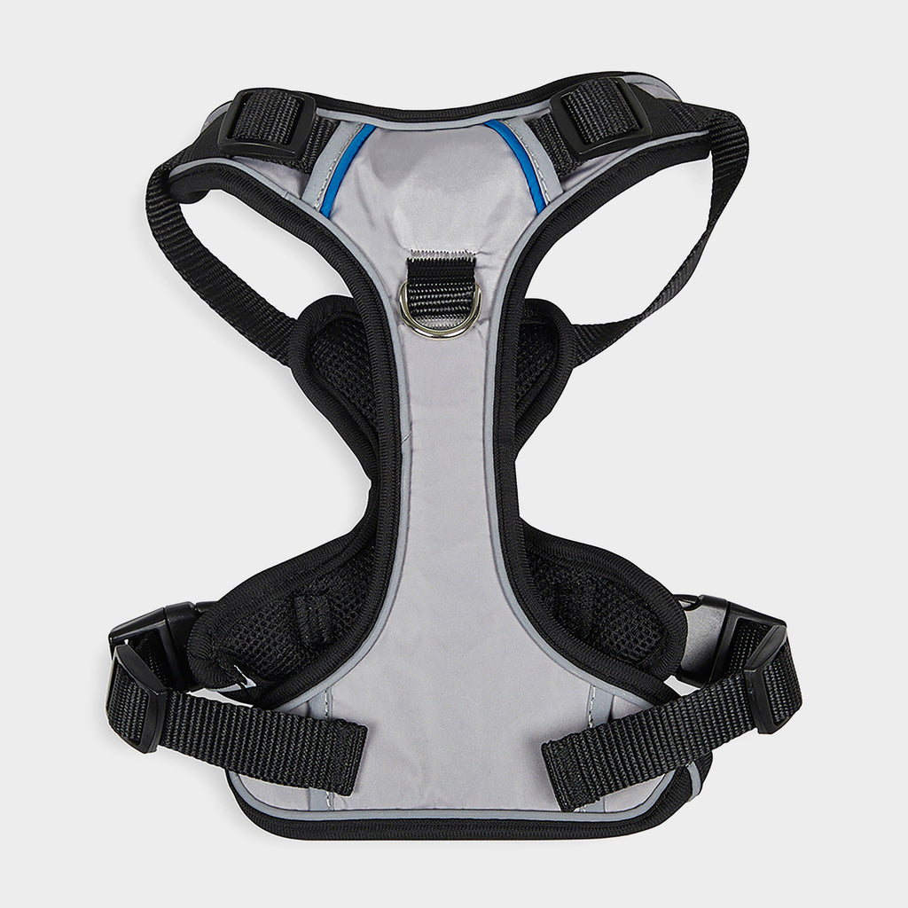 Outdoor Paws Adventure Dog Harness Silver/Grey M