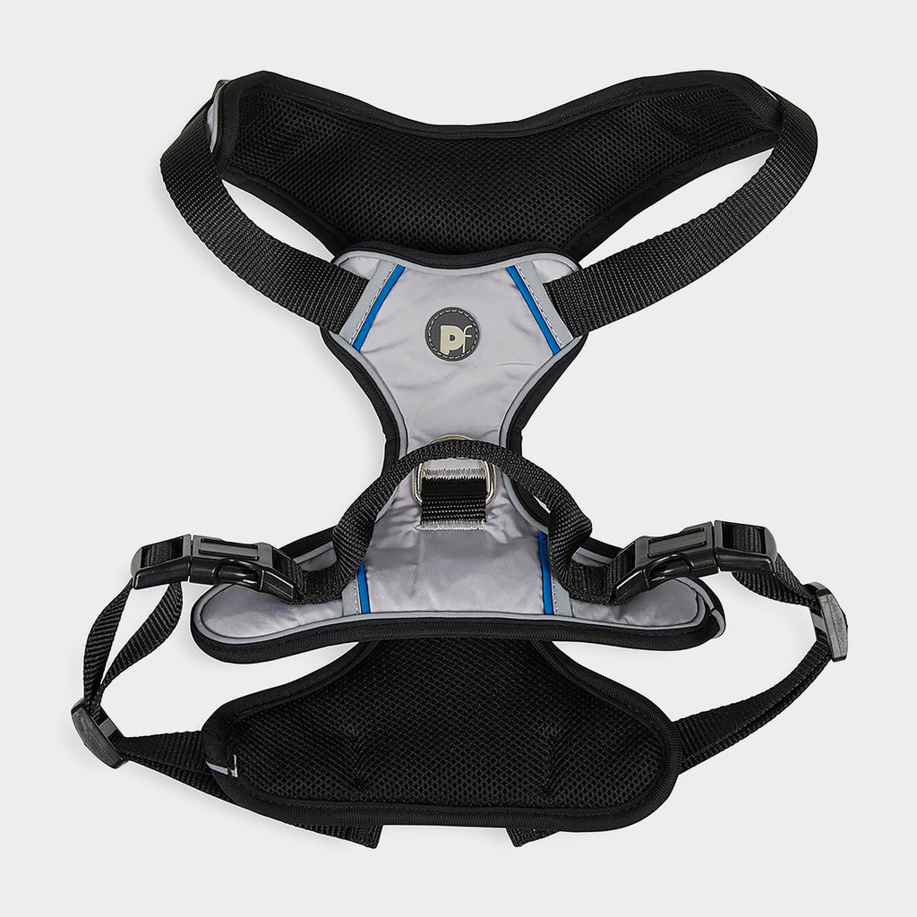 Outdoor Paws Adventure Dog Harness Silver/Grey L
