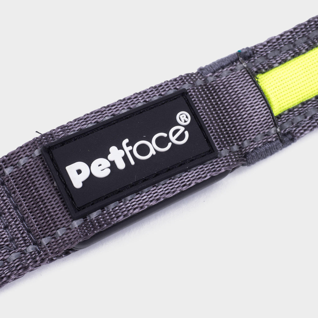 Reflective Flashing Dog Lead Yellow