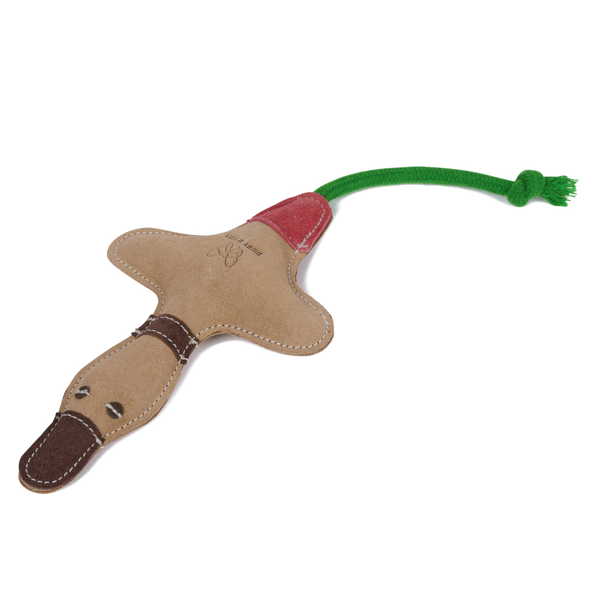 Leather Duck Toy