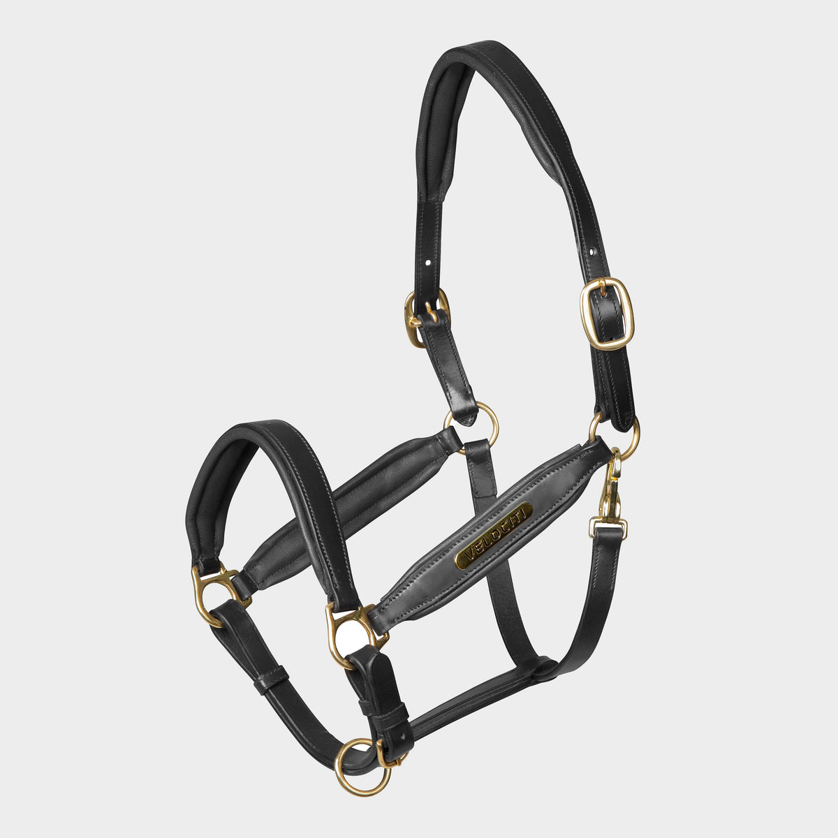 GARA Leather Headcollar Black