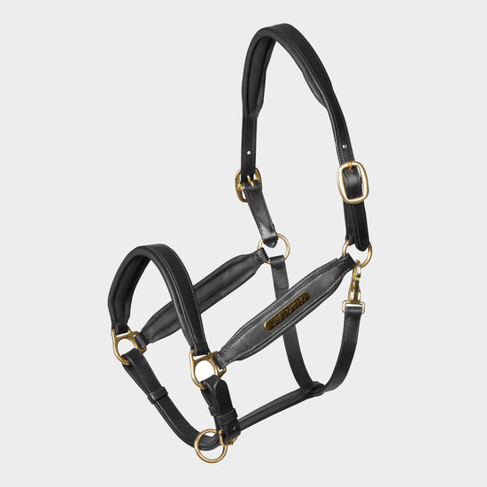 GARA Leather Headcollar Black