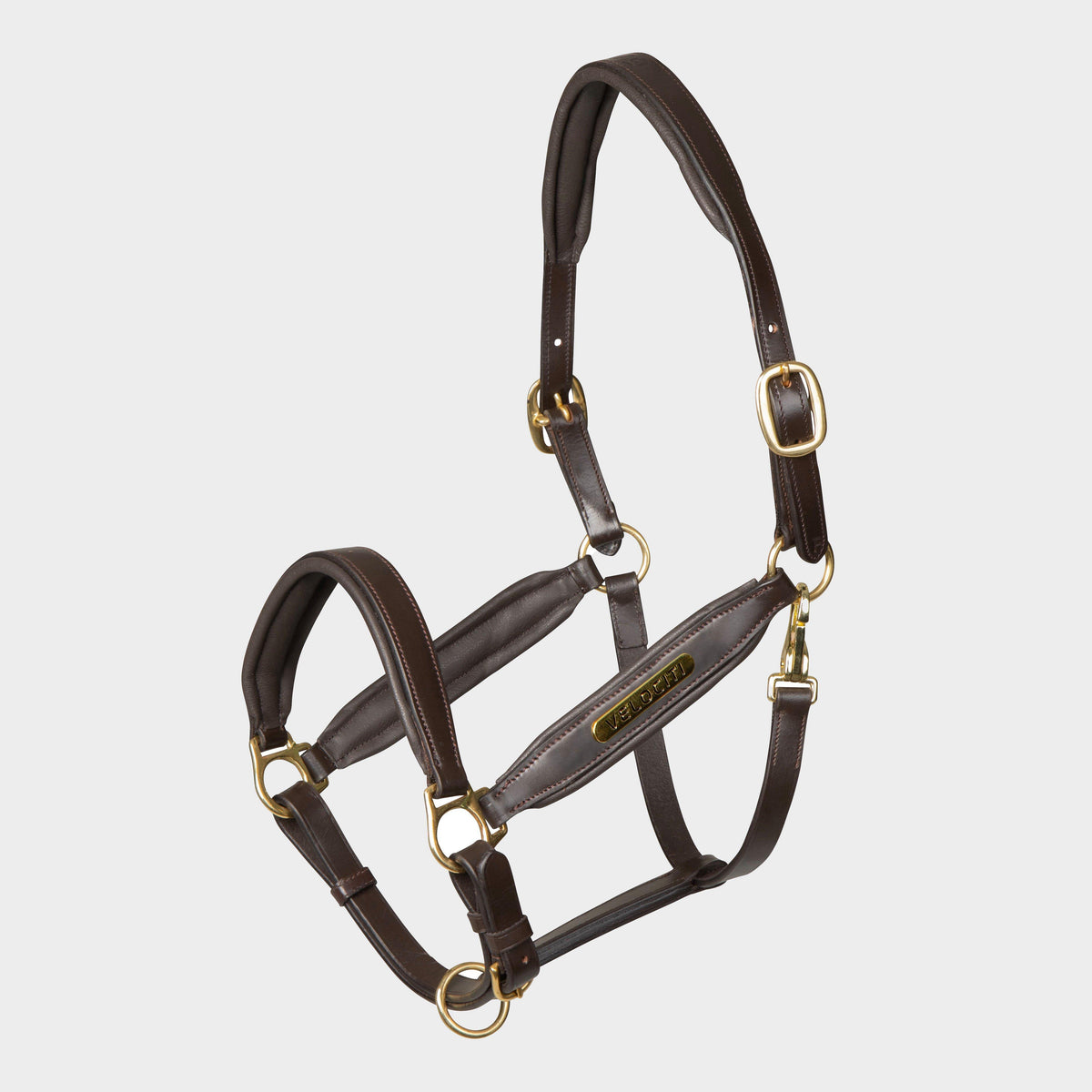 GARA Leather Headcollar Havana.