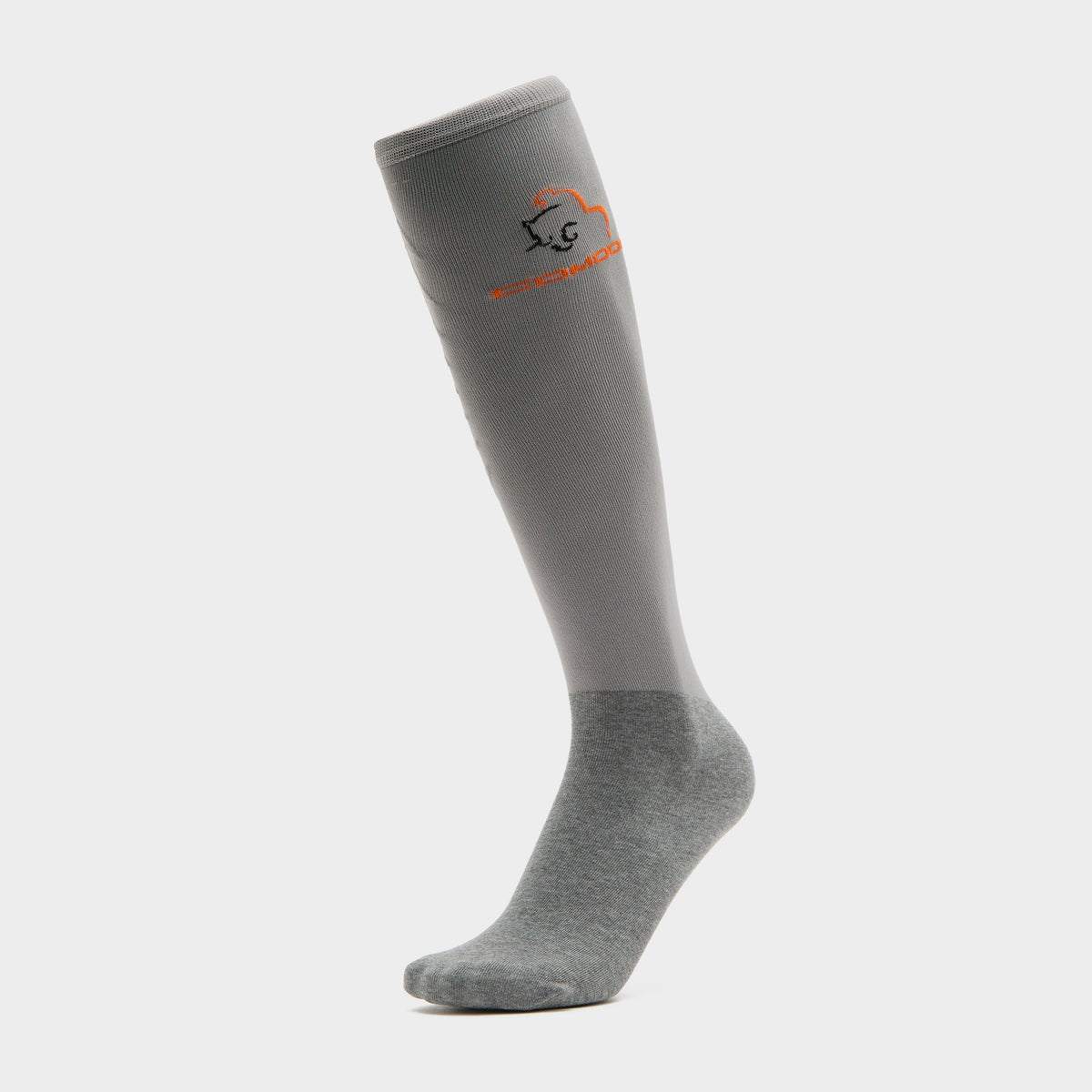 Adults Silicone Grip Socks Grey