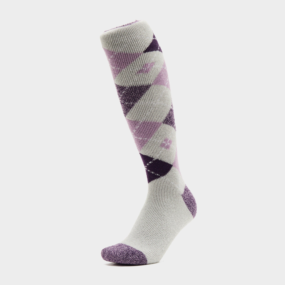 Kids Ella Argyle Socks Light Grey