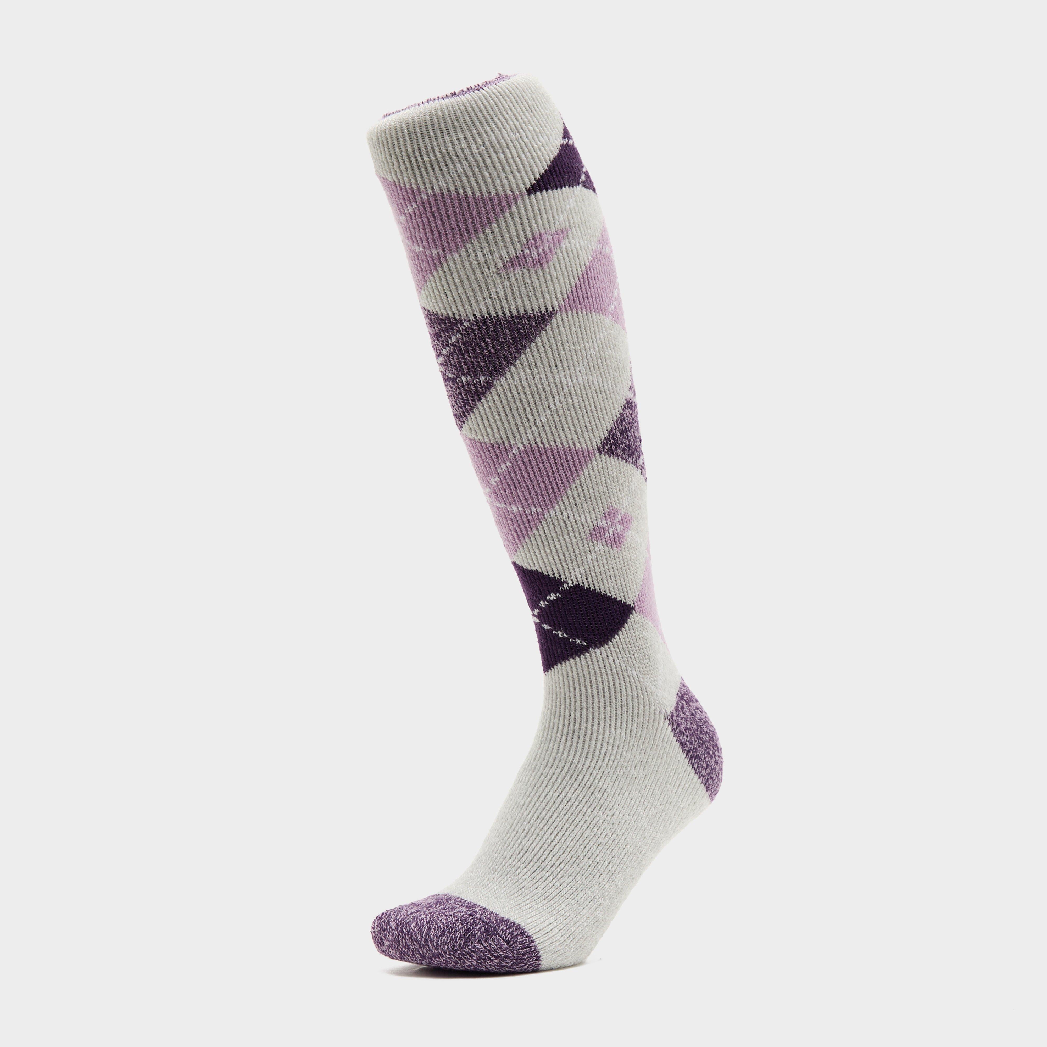 Kids Ella Argyle Socks Light Grey