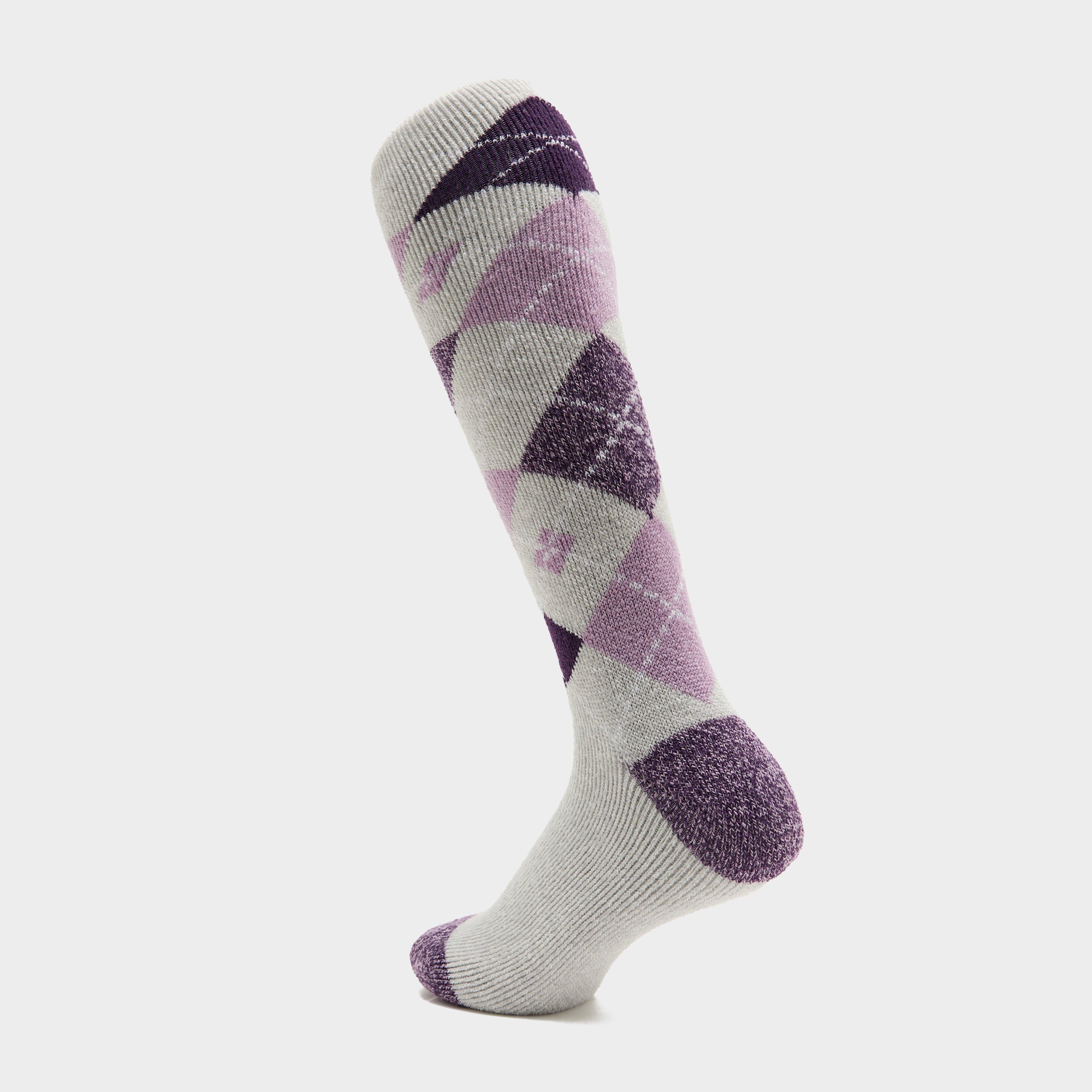 Kids Ella Argyle Socks Light Grey