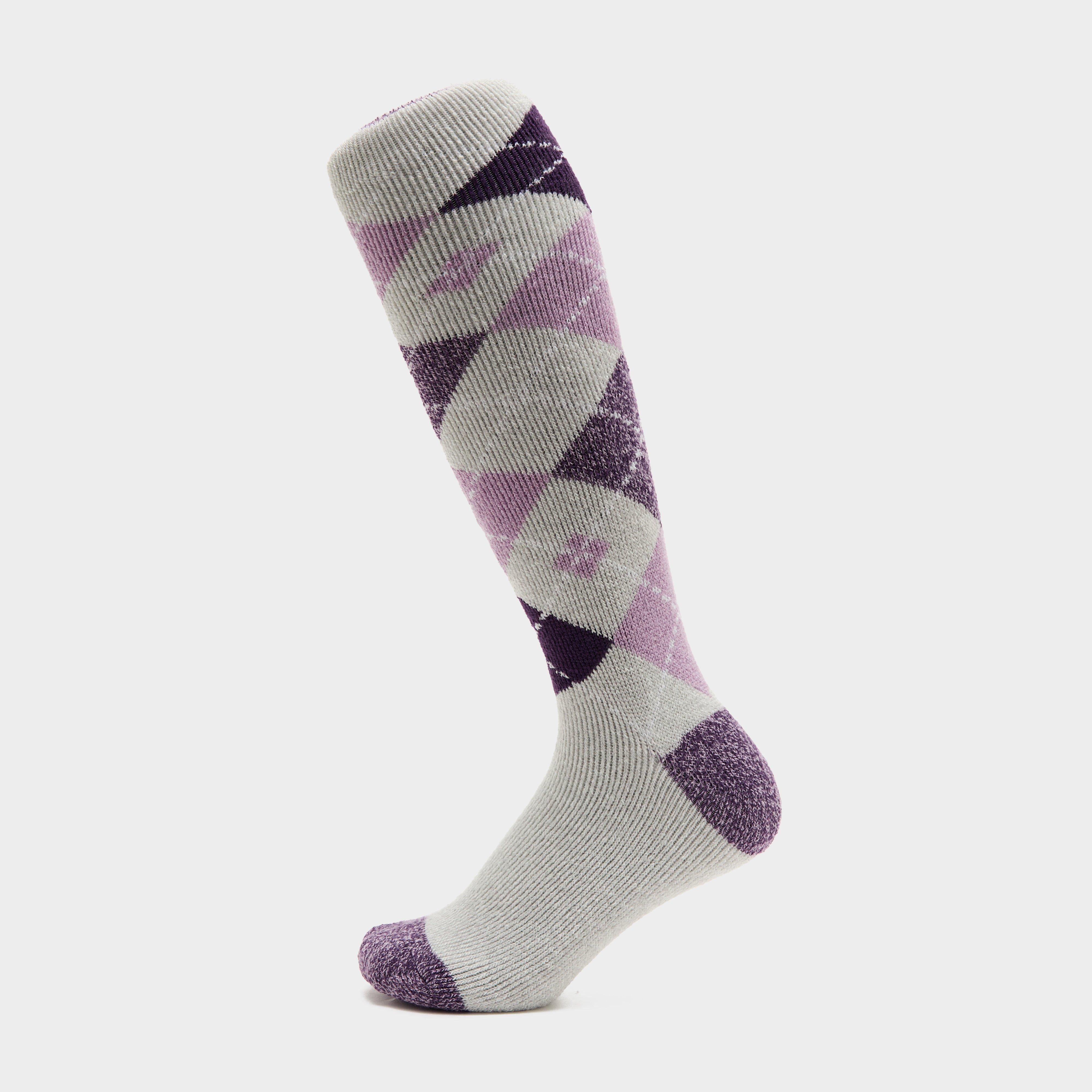 Kids Ella Argyle Socks Light Grey