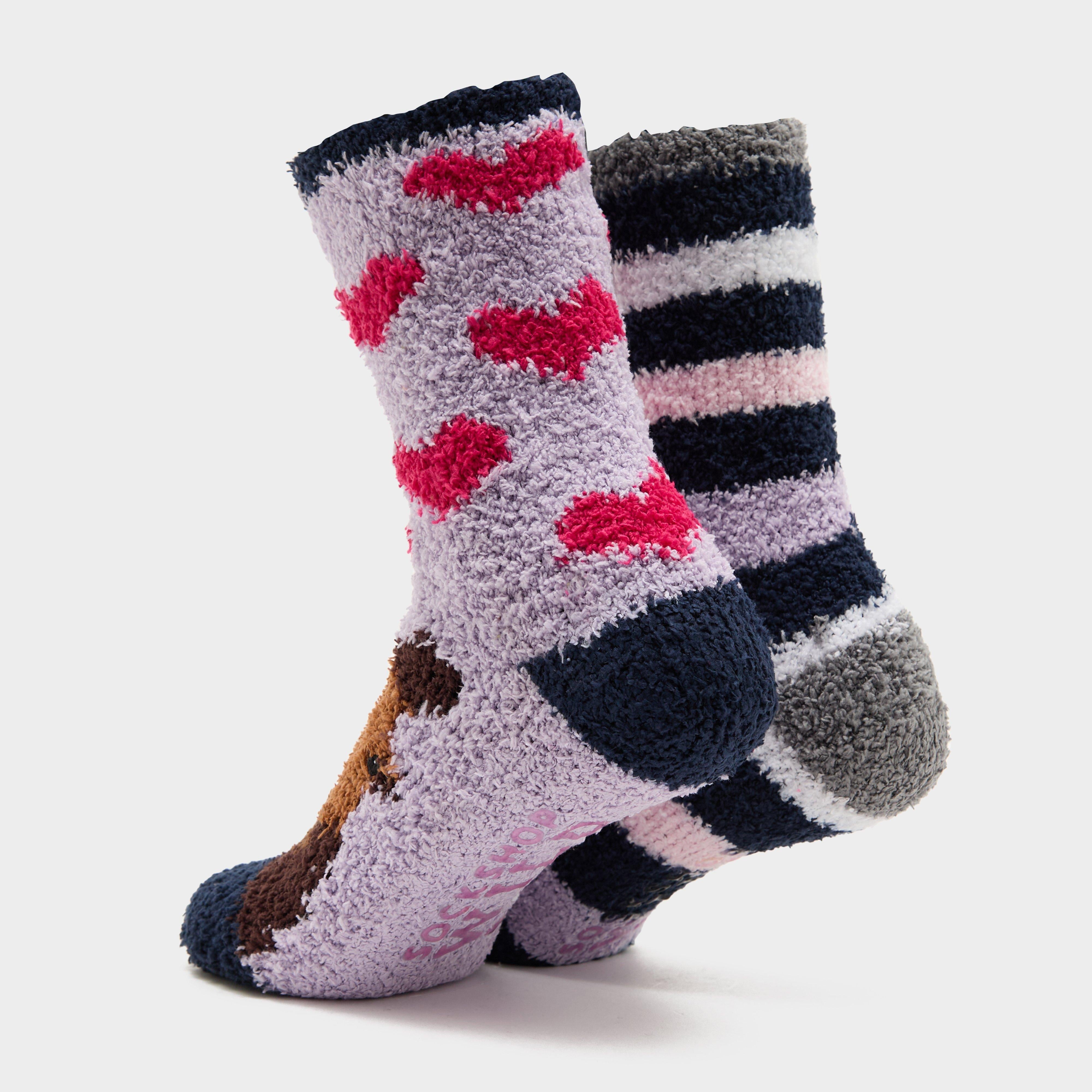 Women's Lounge Socks 2 Pack Horse