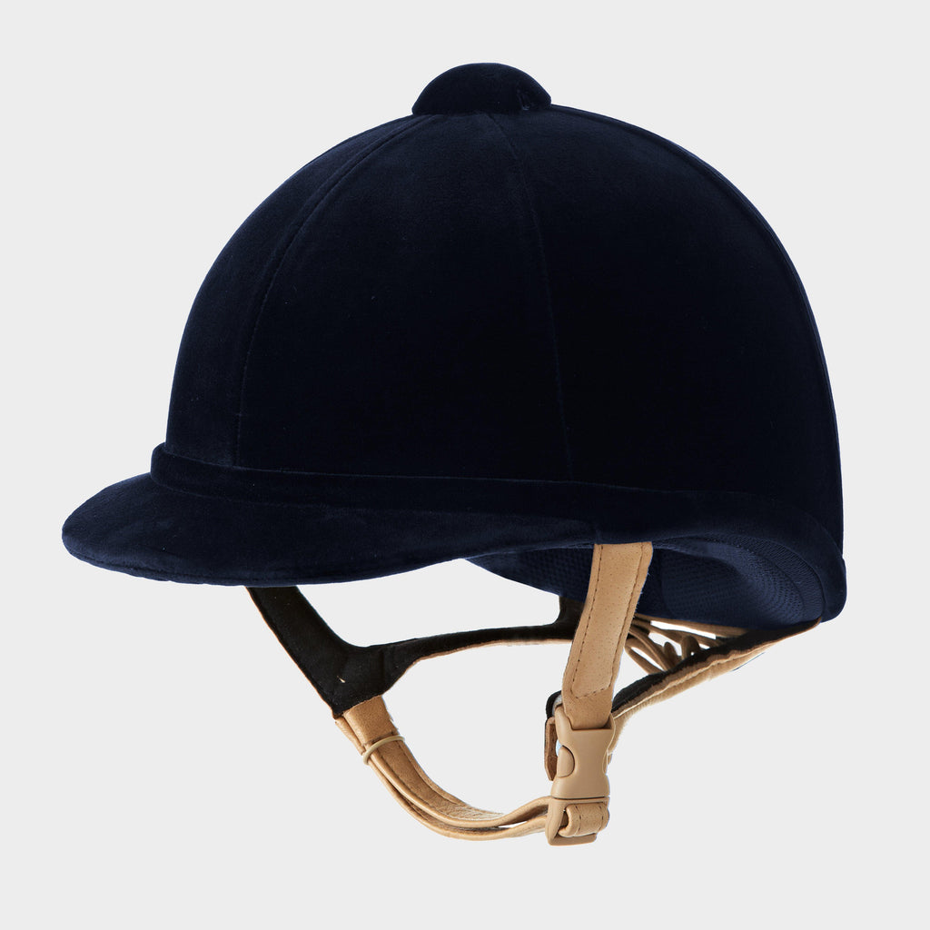 Adults Hampton Riding Hat Navy