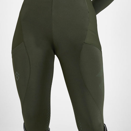 Womens Core Full Seat Leggings Forest