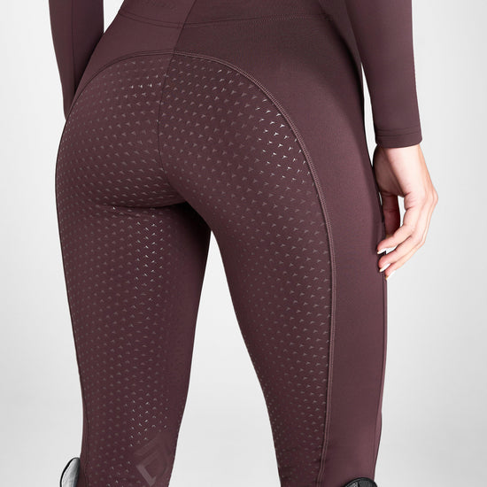 Womens Core Full Seat Leggings Mauve