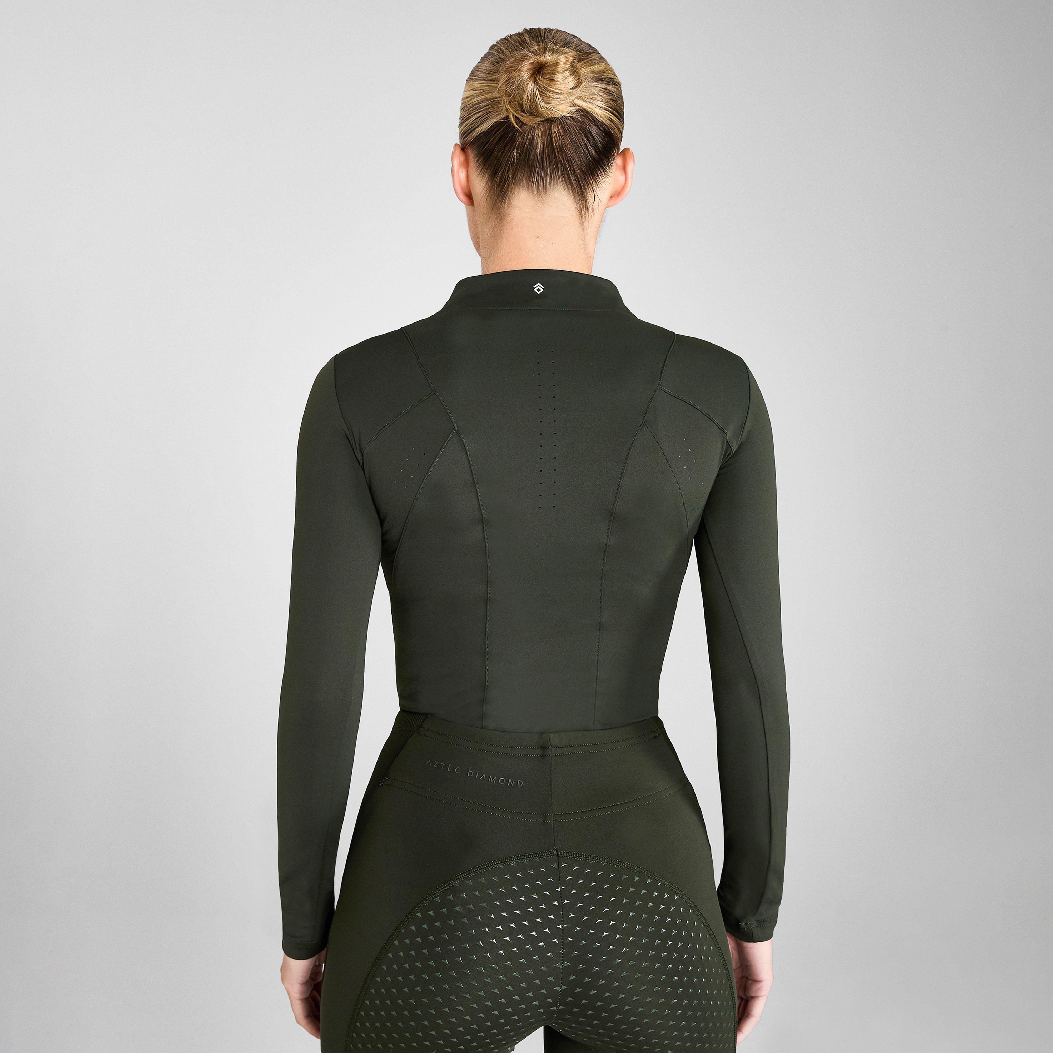 Womens Core Long Sleeve Base Layer Forest