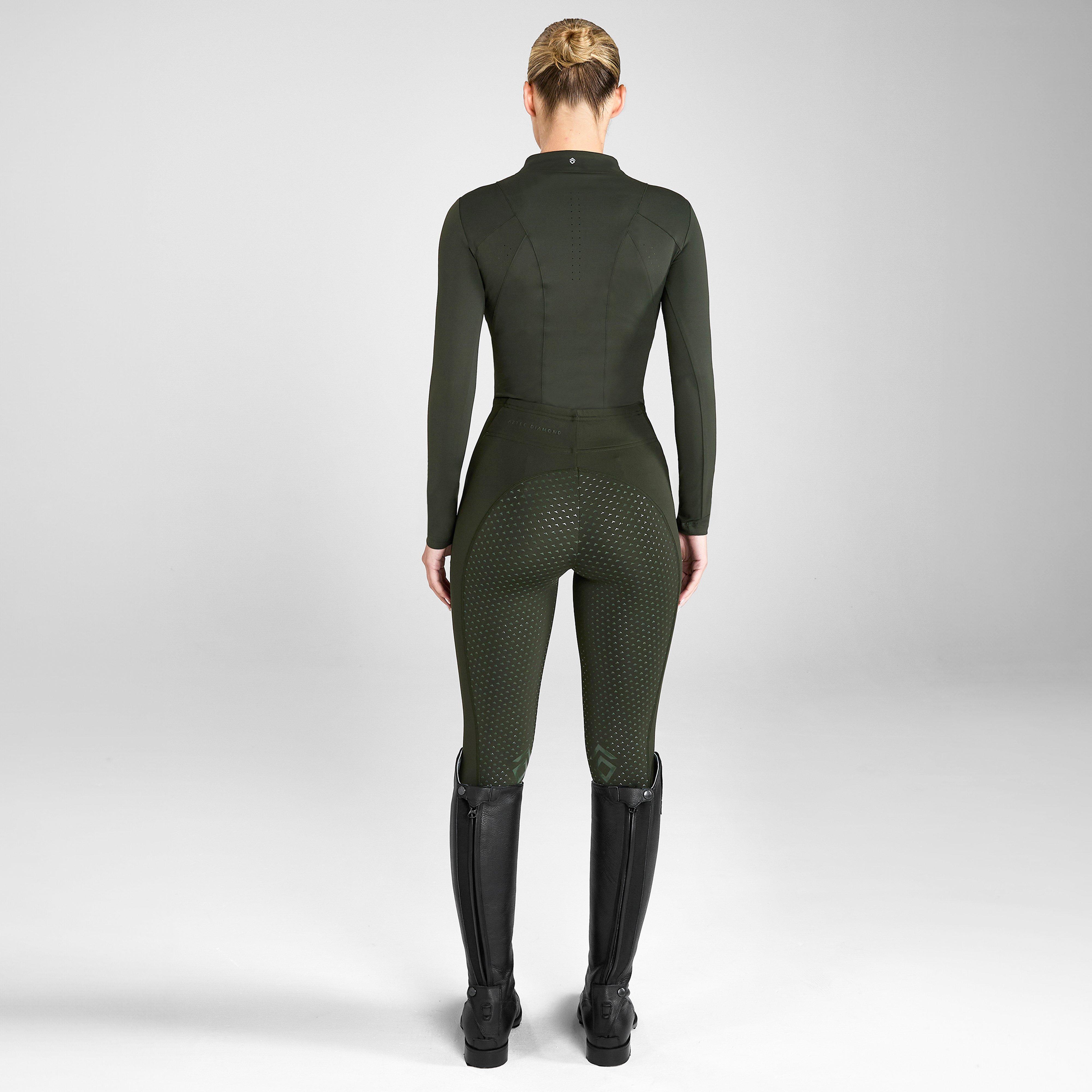 Womens Core Long Sleeve Base Layer Forest