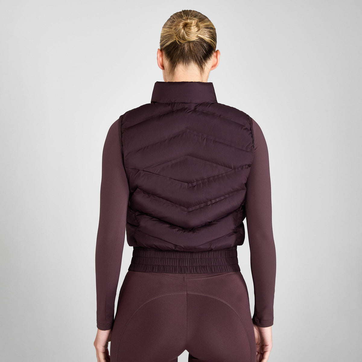 Womens Lightweight Gilet Mauve