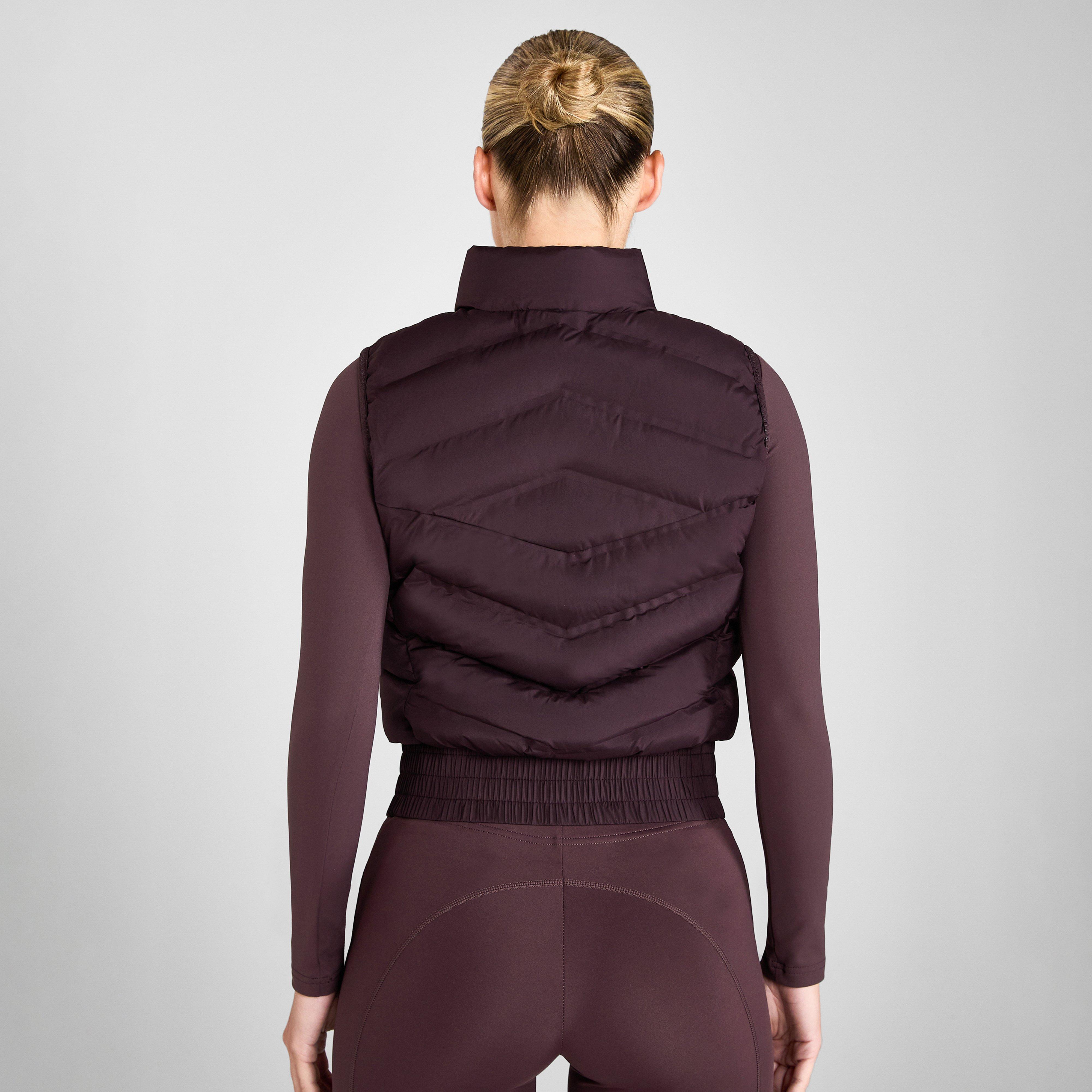 Womens Lightweight Gilet Mauve