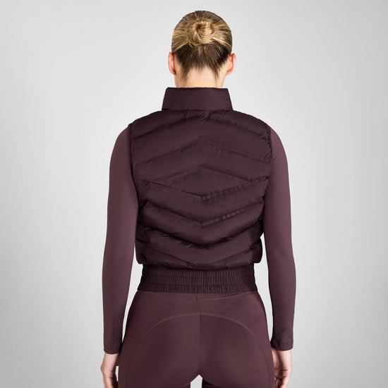 Womens Lightweight Gilet Mauve