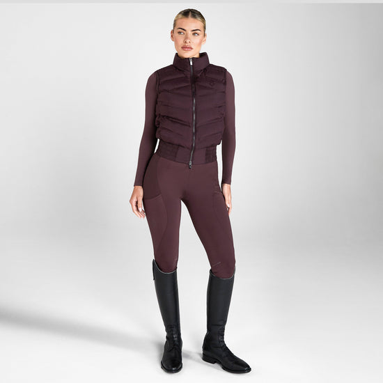 Womens Lightweight Gilet Mauve