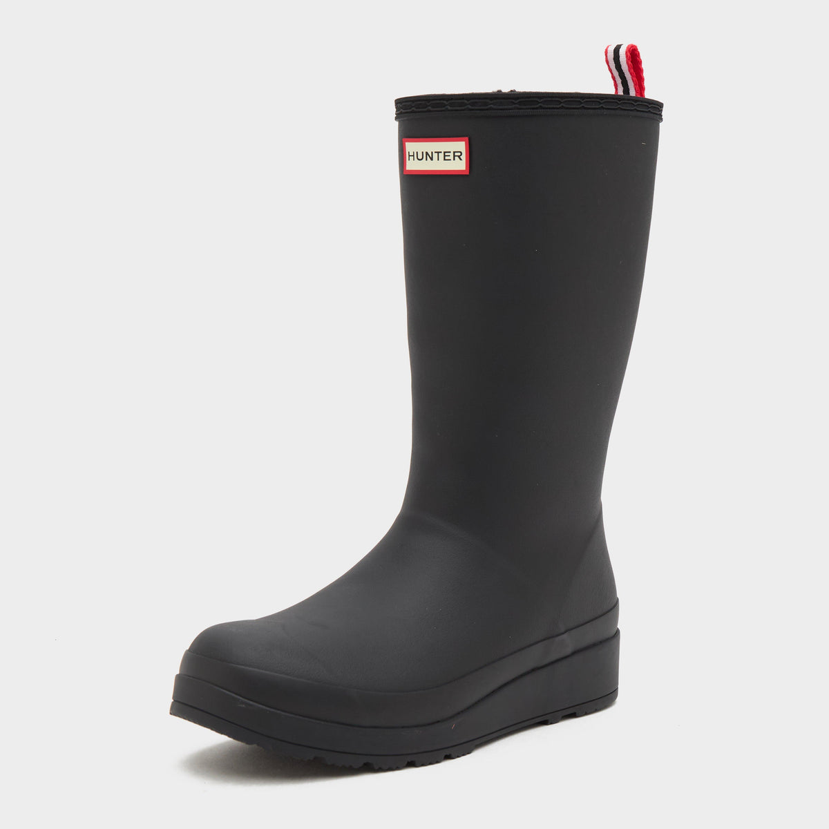 Womens Play Tall Insulated Wellington Boots Black