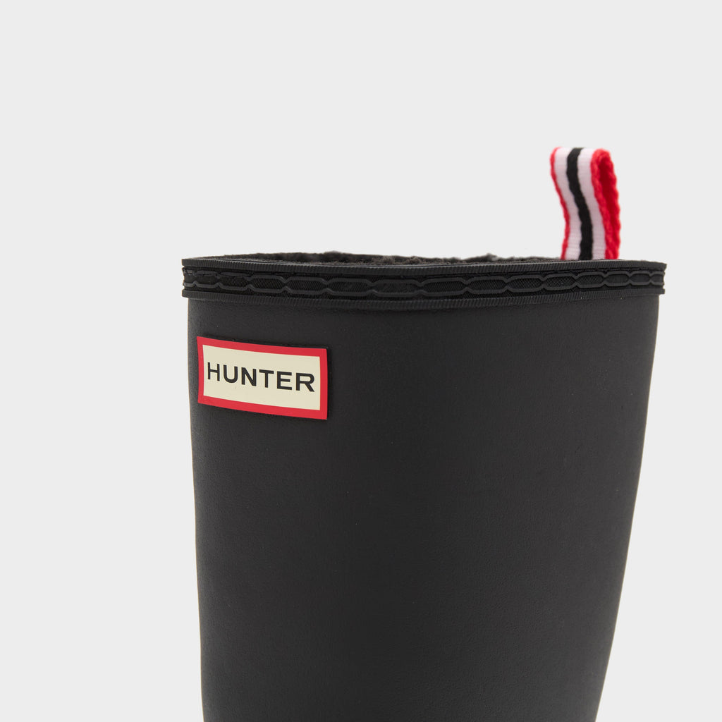 Womens Play Tall Insulated Wellington Boots Black