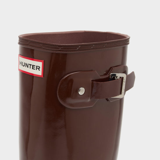 Womens Original Tall Wellington Boots Brown Bolt