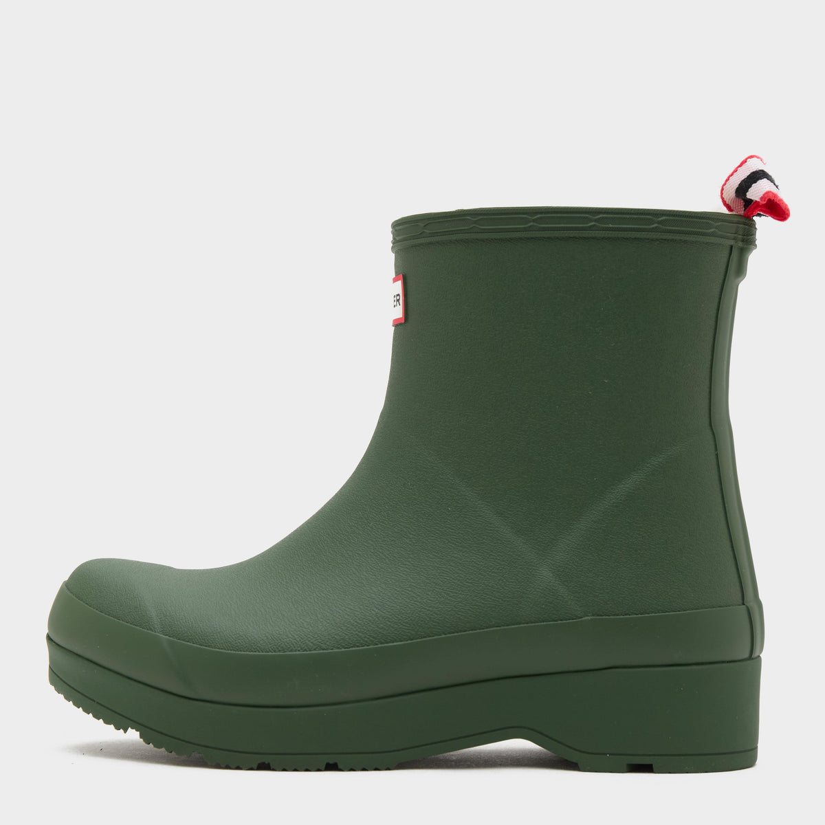 Mens Play Short Insulated Boots Green