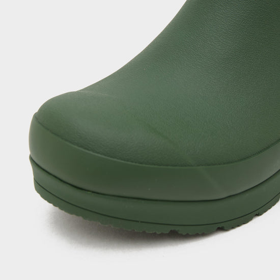 Mens Play Short Insulated Boots Green