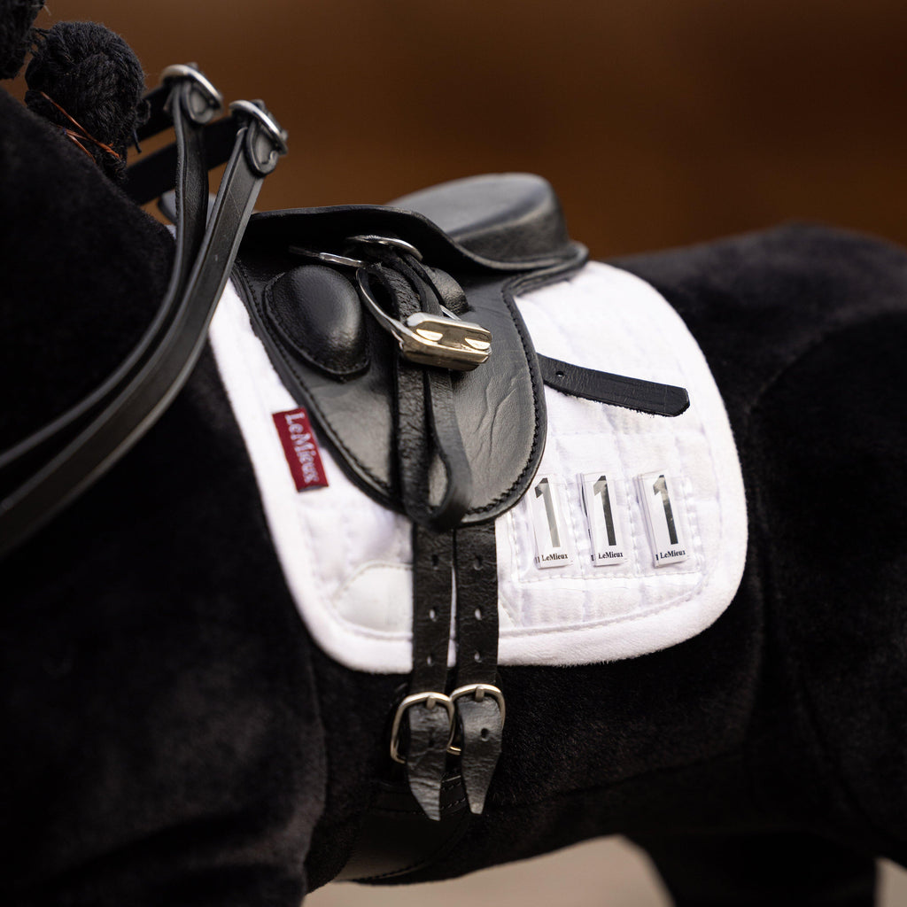 Toy Pony Dressage Pad White