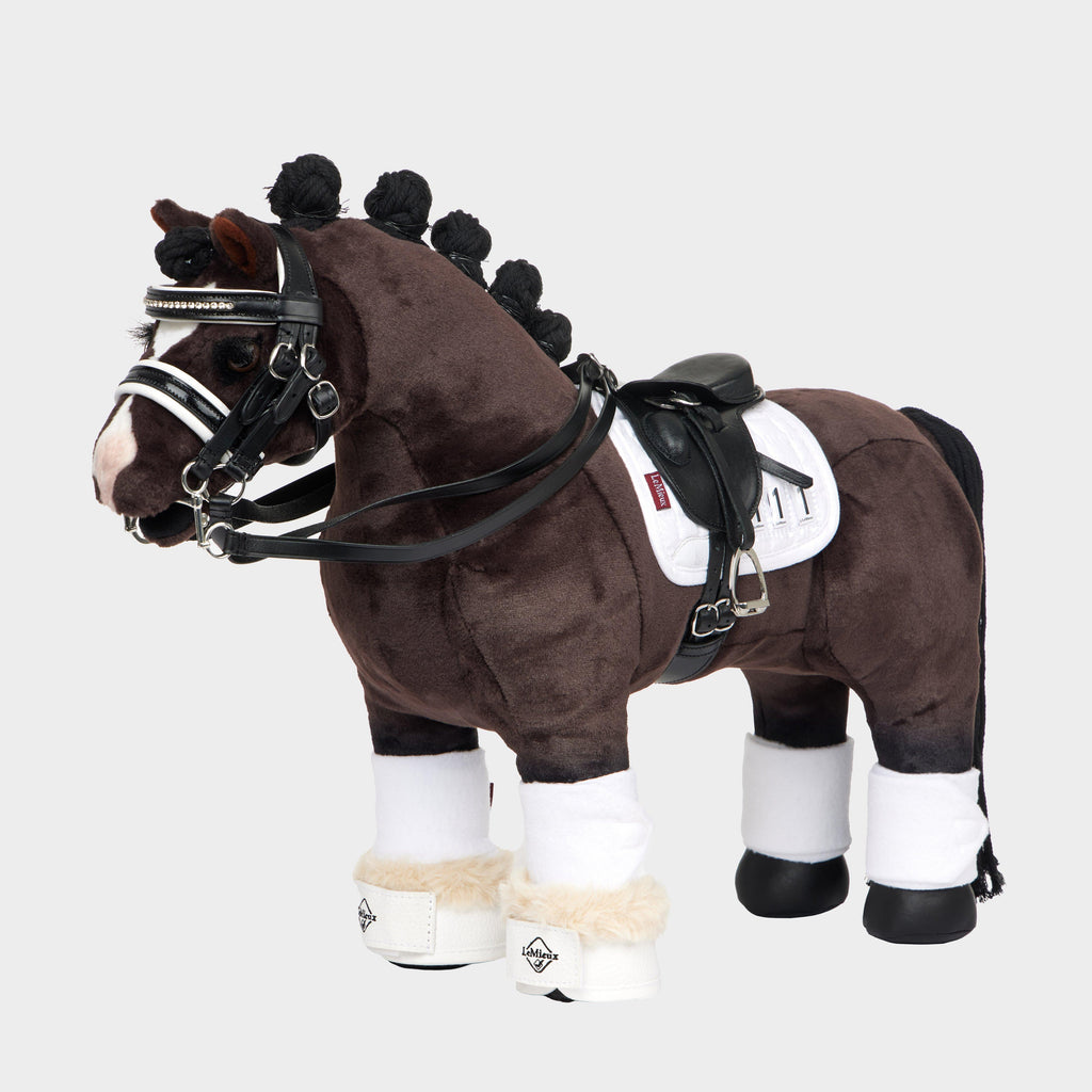 Toy Pony Dressage Over Reach Boots White