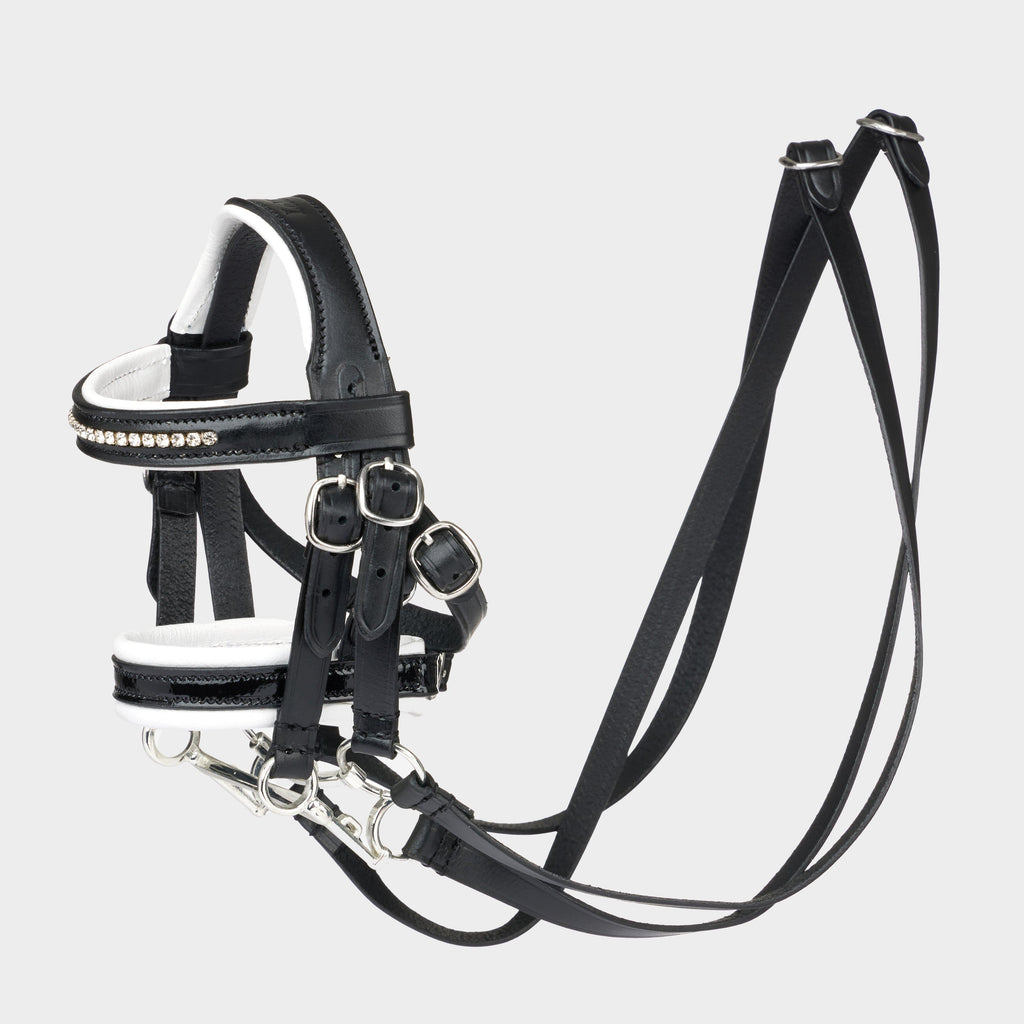 Toy Pony Double Bridle Black