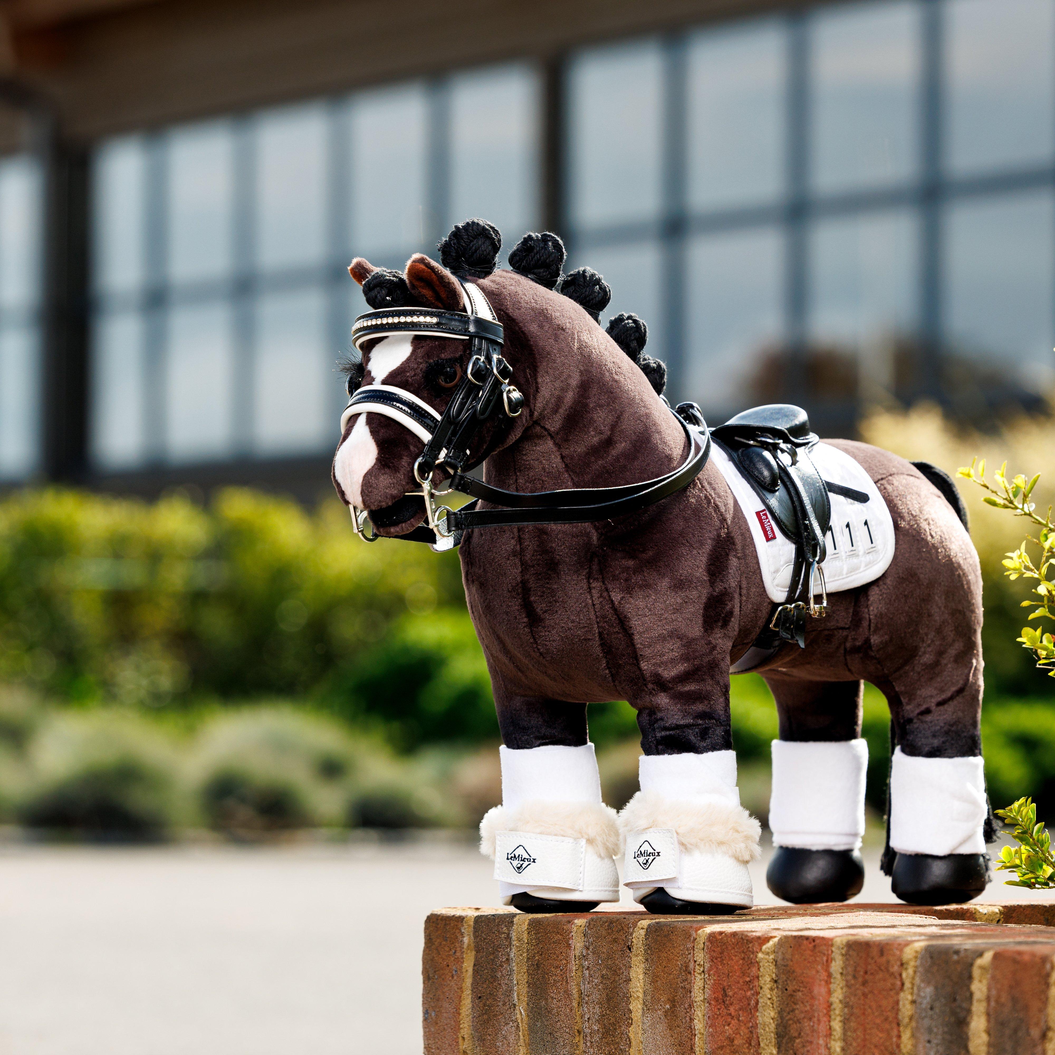 Toy Pony Double Bridle Black